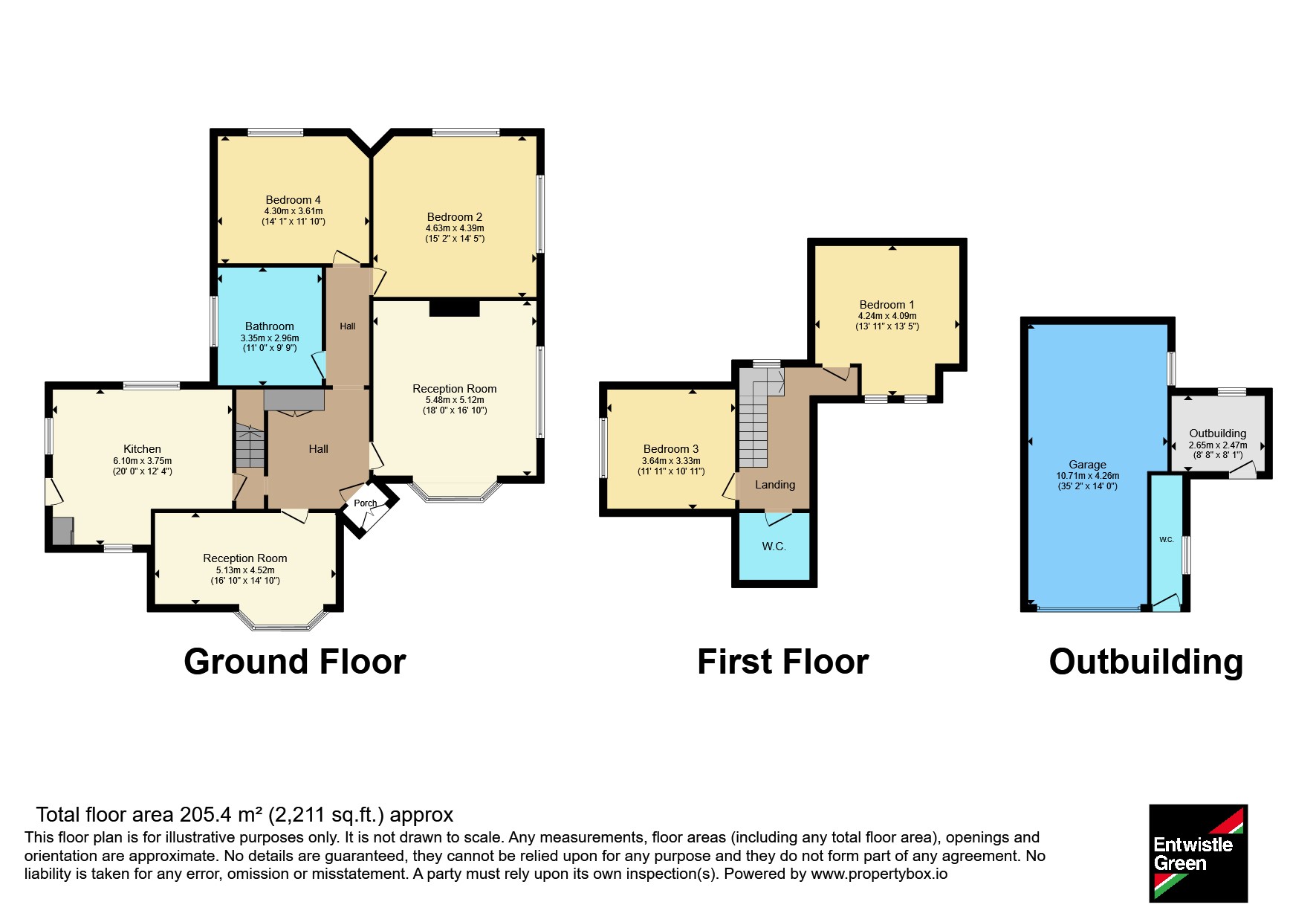 344, Garstang Road, Preston floorplan