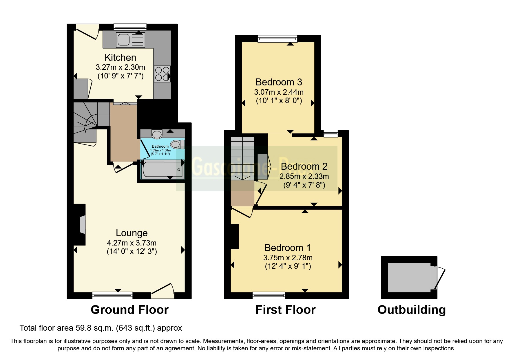 Ockford Road, Godalming, Surrey GU7, 2 bedroom terraced house for sale