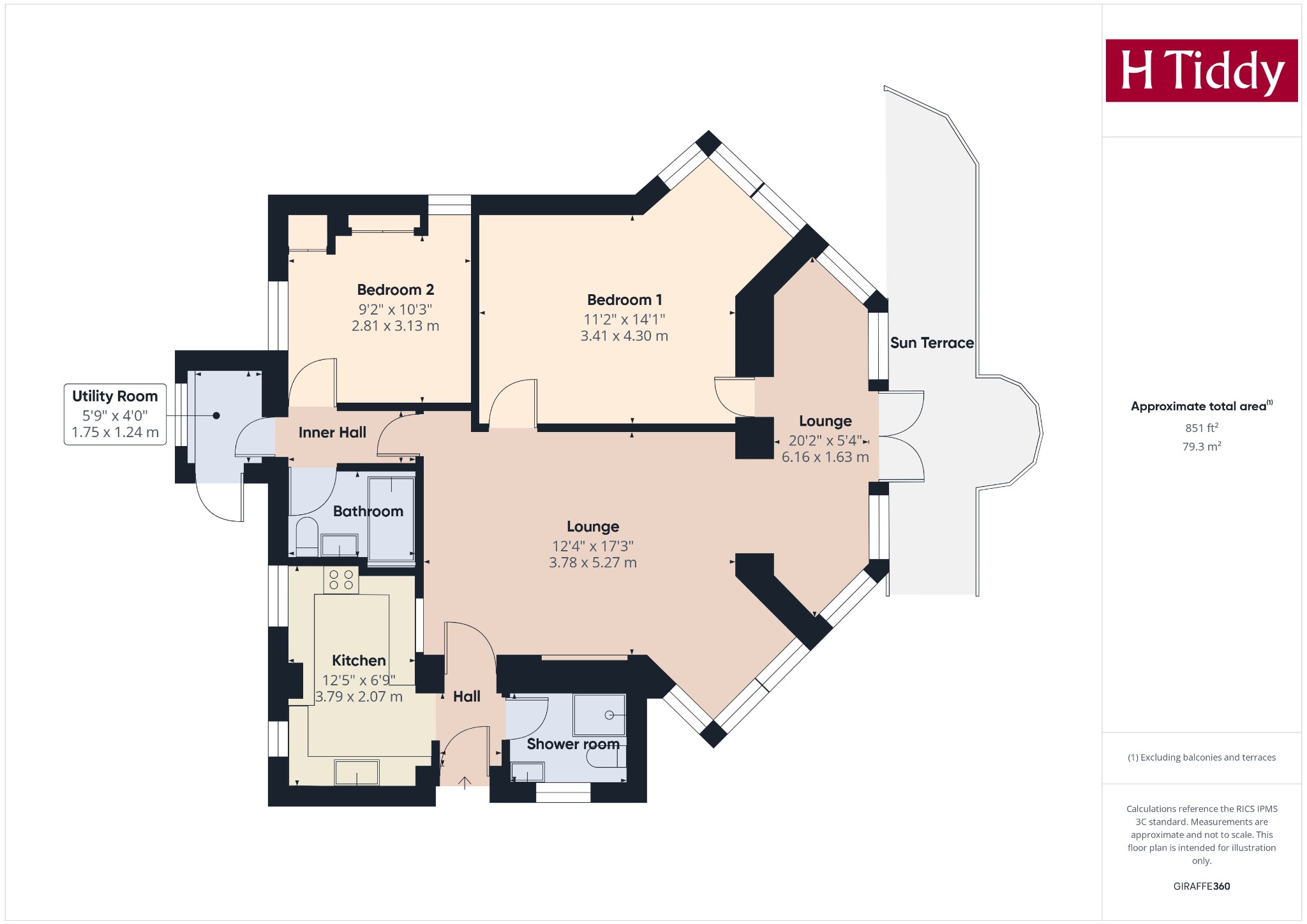 Tresulian, Riviera Lane, Truro floorplan