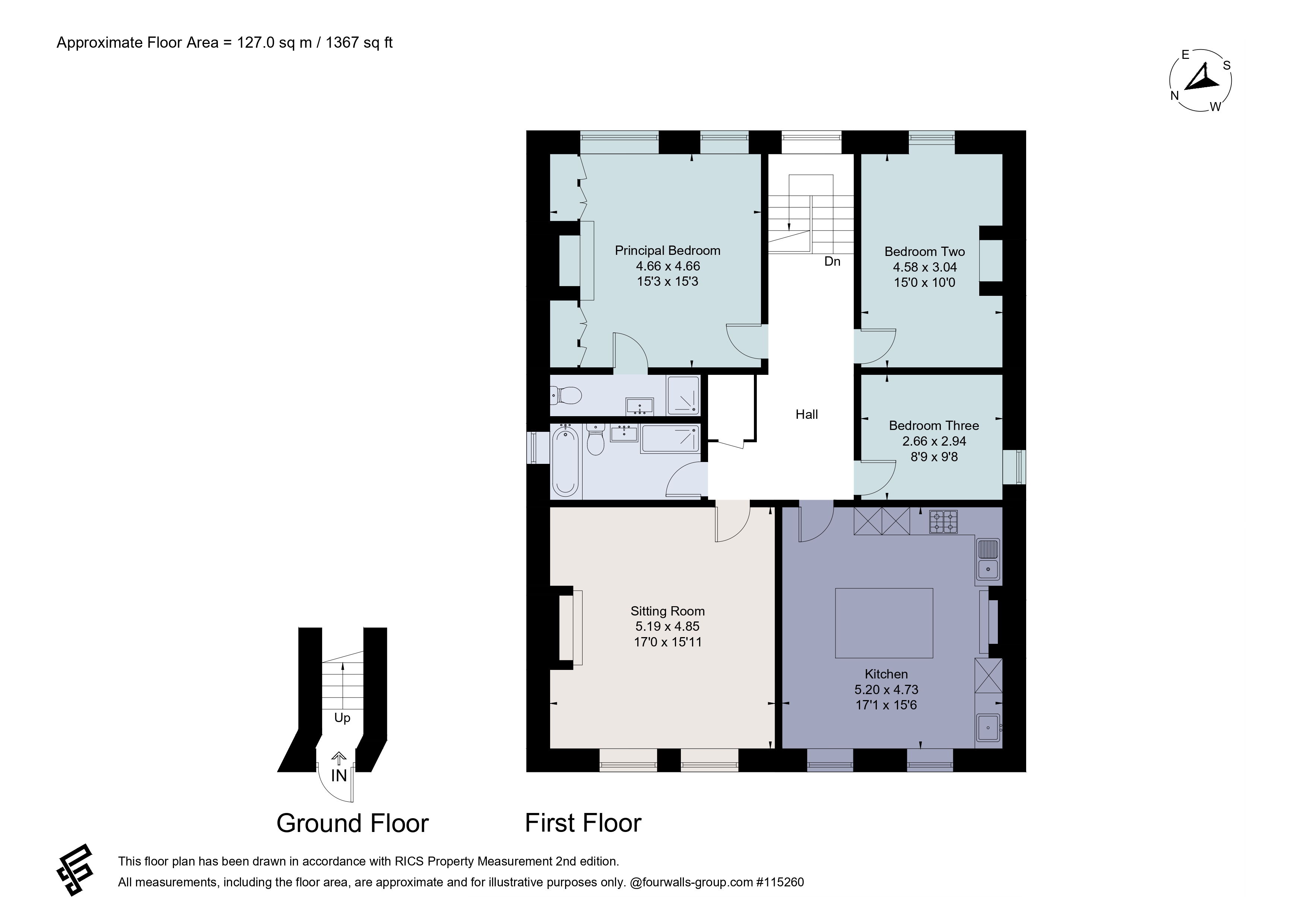All Saints Road, Somerset floorplan