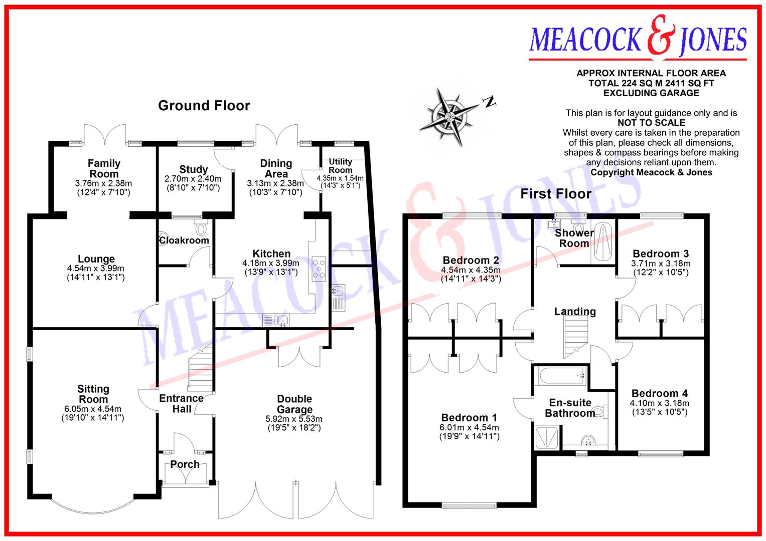 Tudor House, Navestockside, Brentwood floorplan
