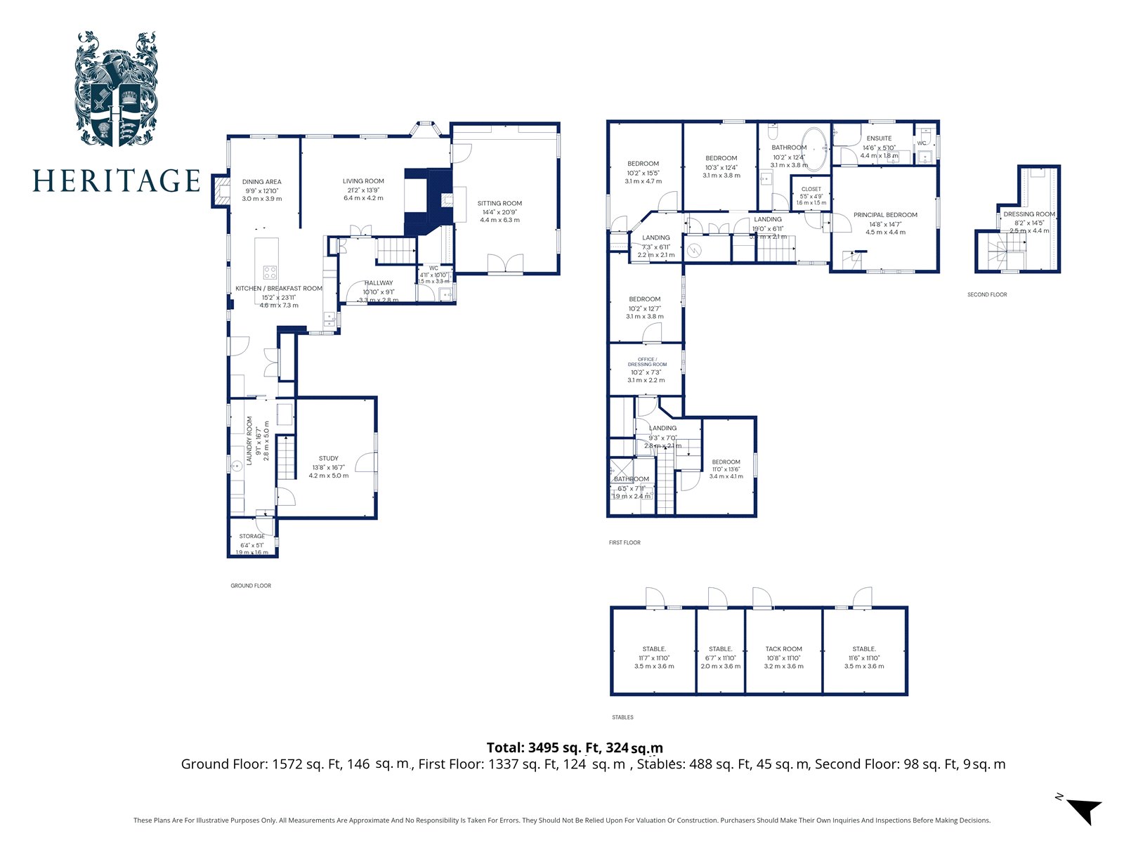 Lamb House,, Lamb Lane, Halstead floorplan