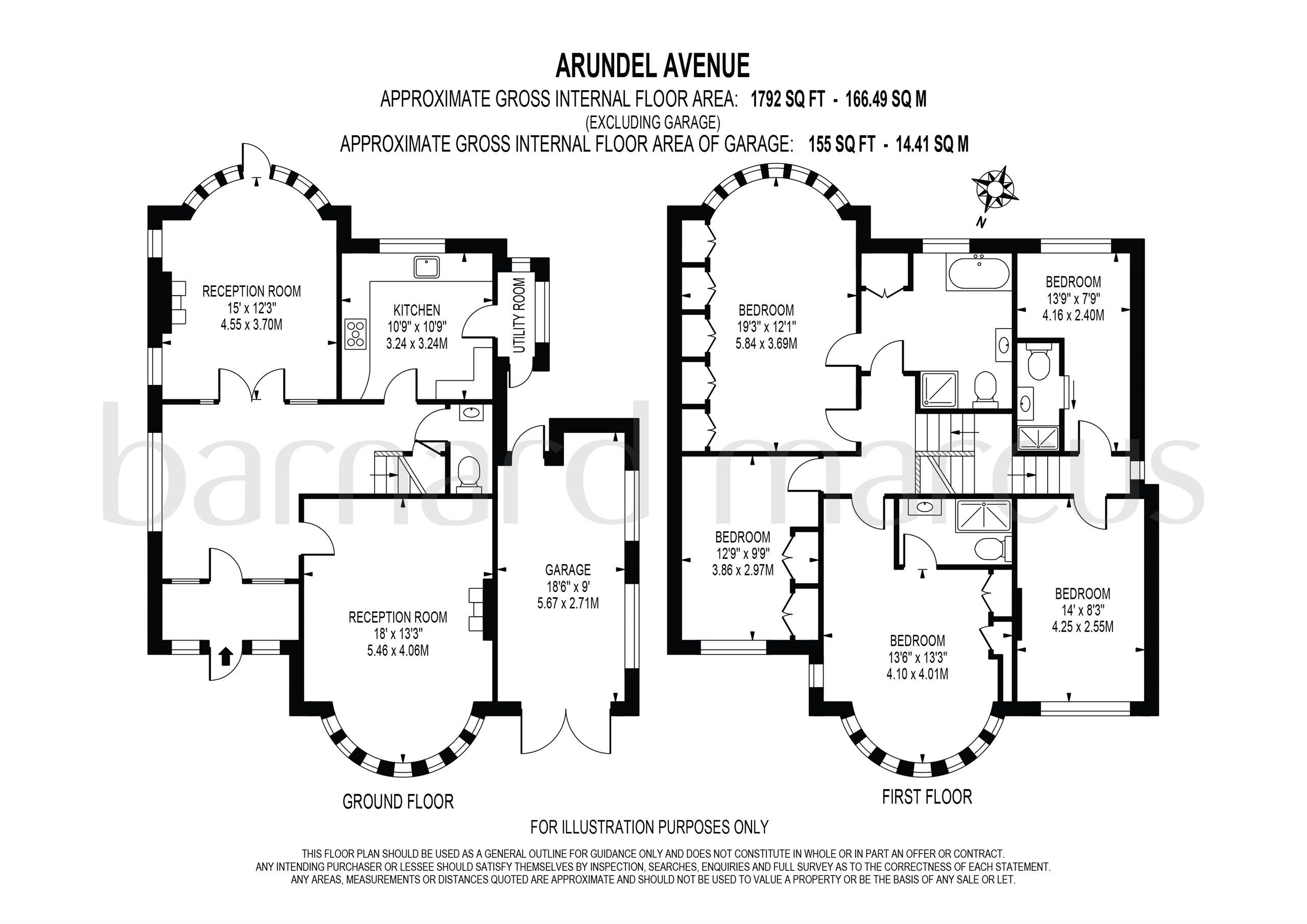 84, Arundel Avenue, Epsom floorplan