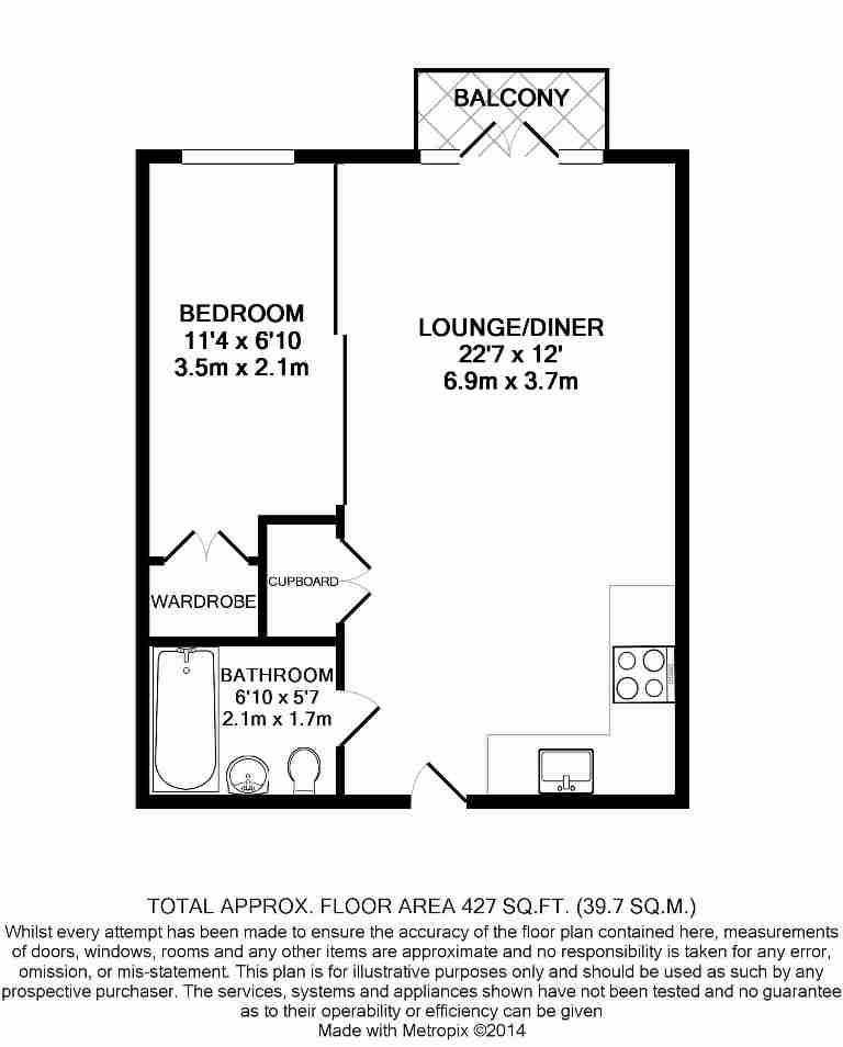 Kensington House, West Drayton floorplan