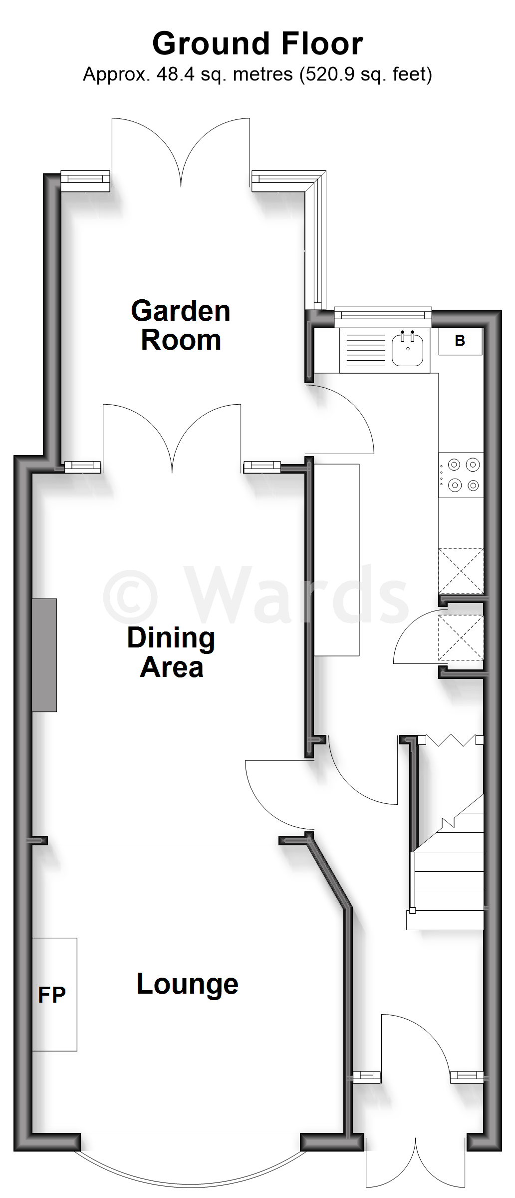 19, Gerrard Avenue, Rochester floorplan