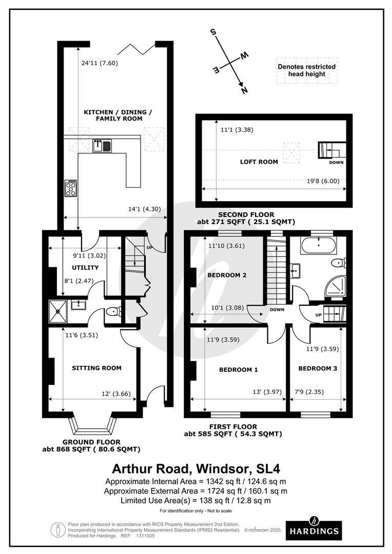 138, Arthur Road, Berkshire floorplan