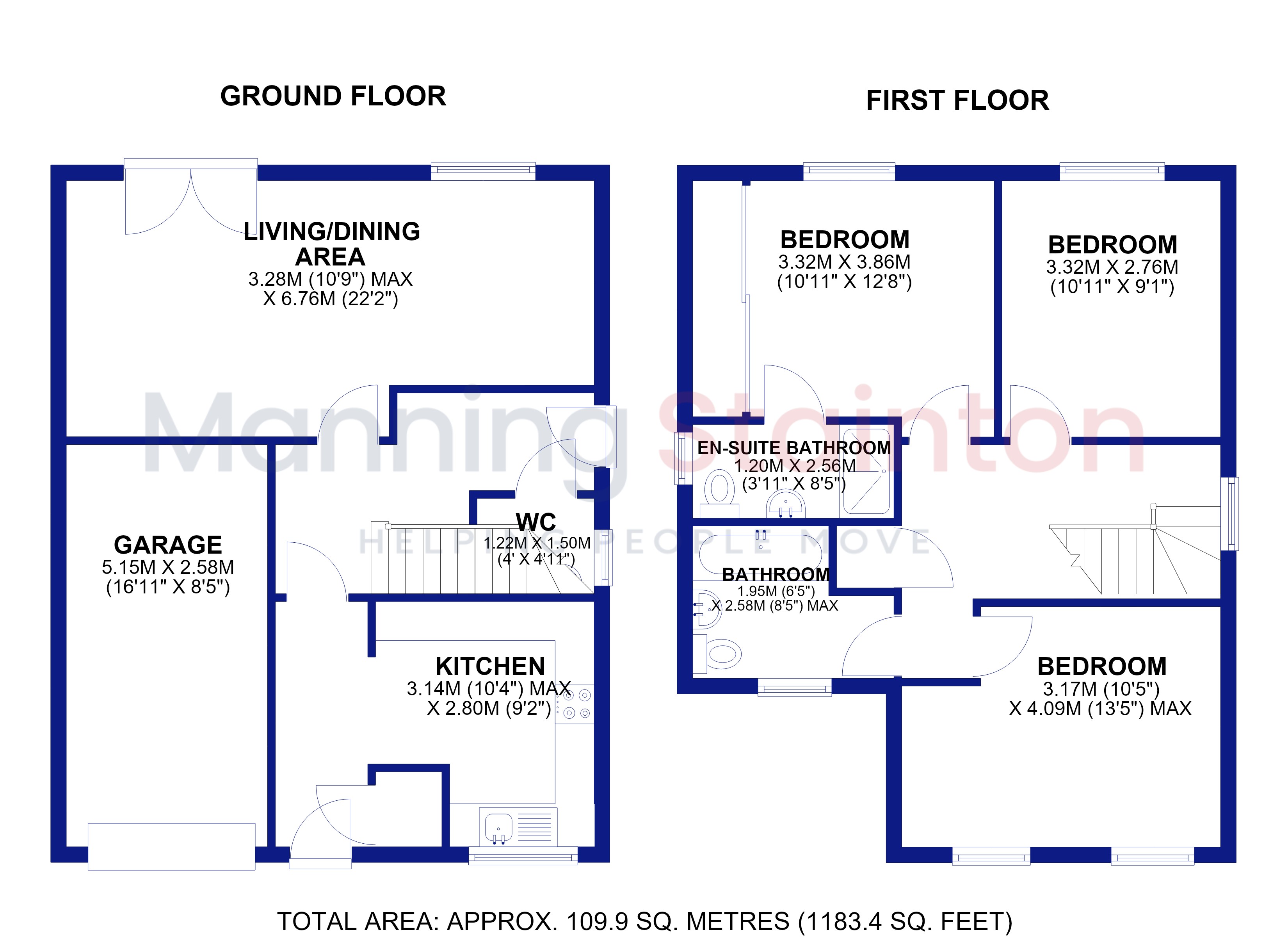 Bramblegate Road, York floorplan