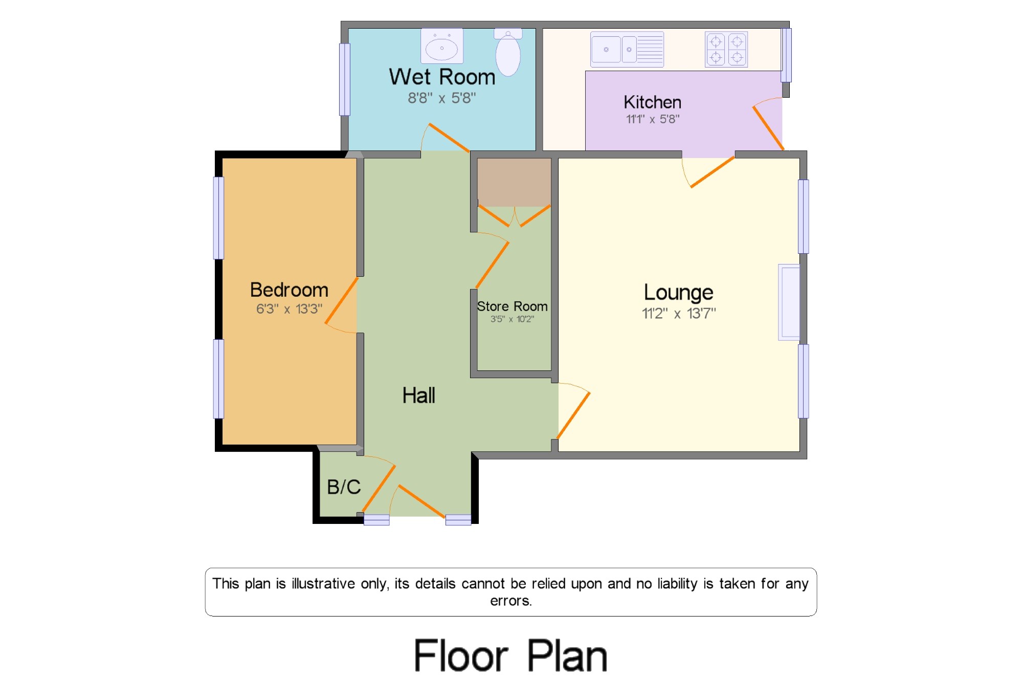 1 Bedrooms Flat for sale in Mendip Road, Leyland PR25