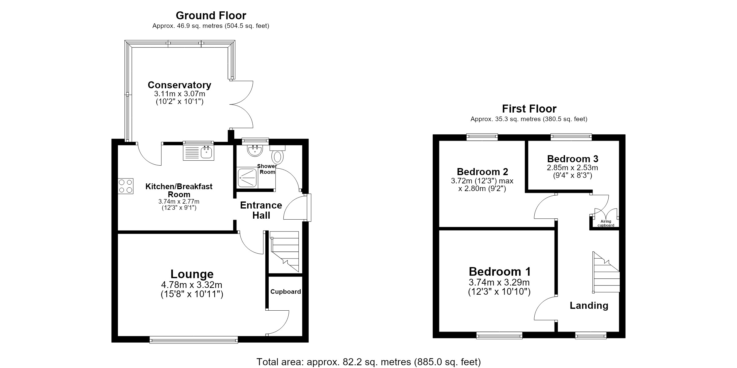Maidenhall Green, Suffolk floorplan