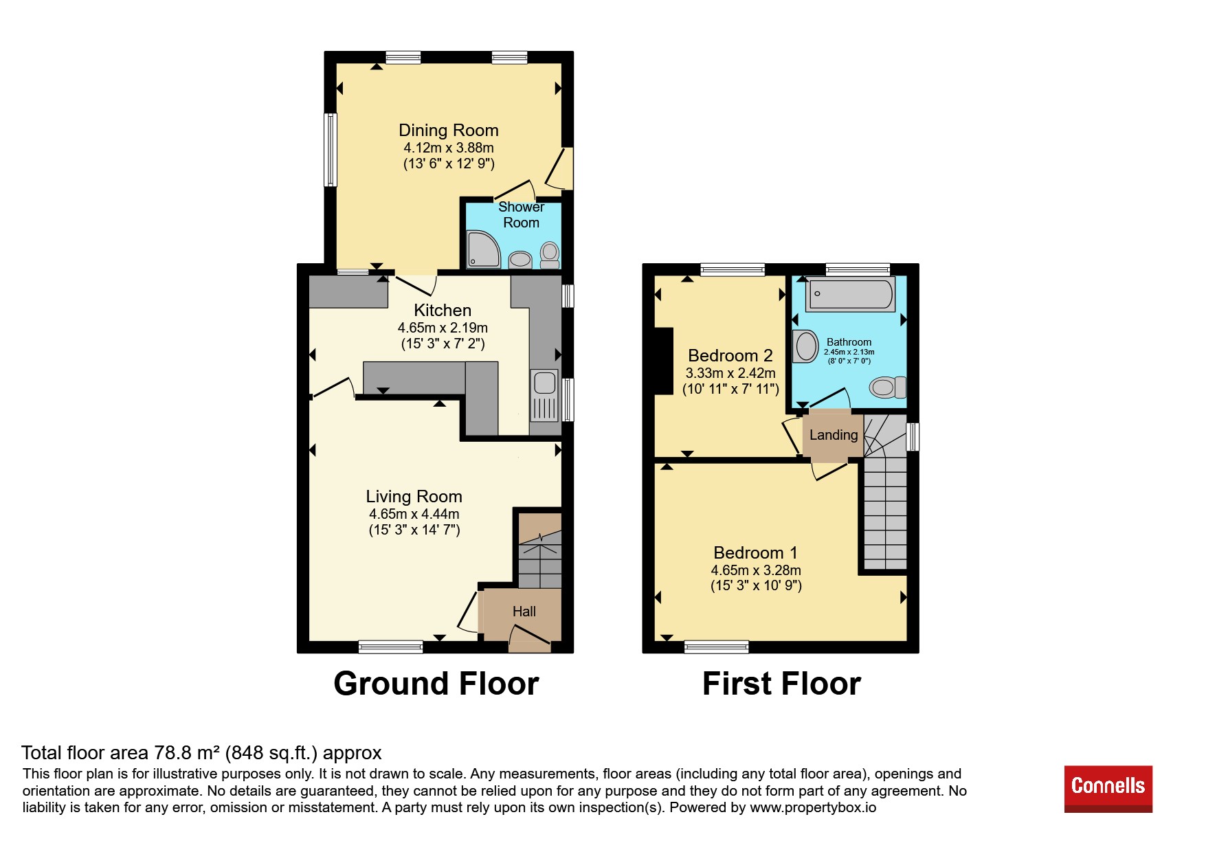 21, Radcliffe Road, OXFORD floorplan