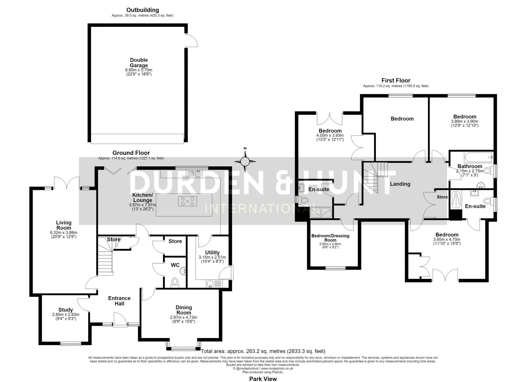 46 Park View, Chigwell floorplan