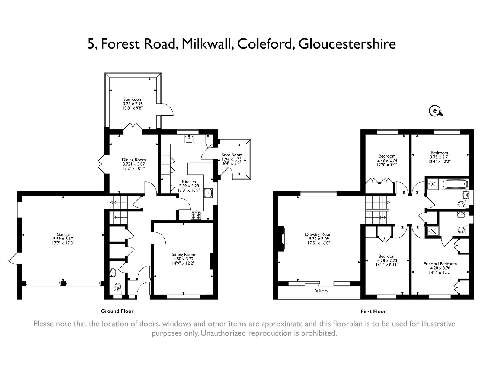 Windell, Forest Road, Coleford floorplan