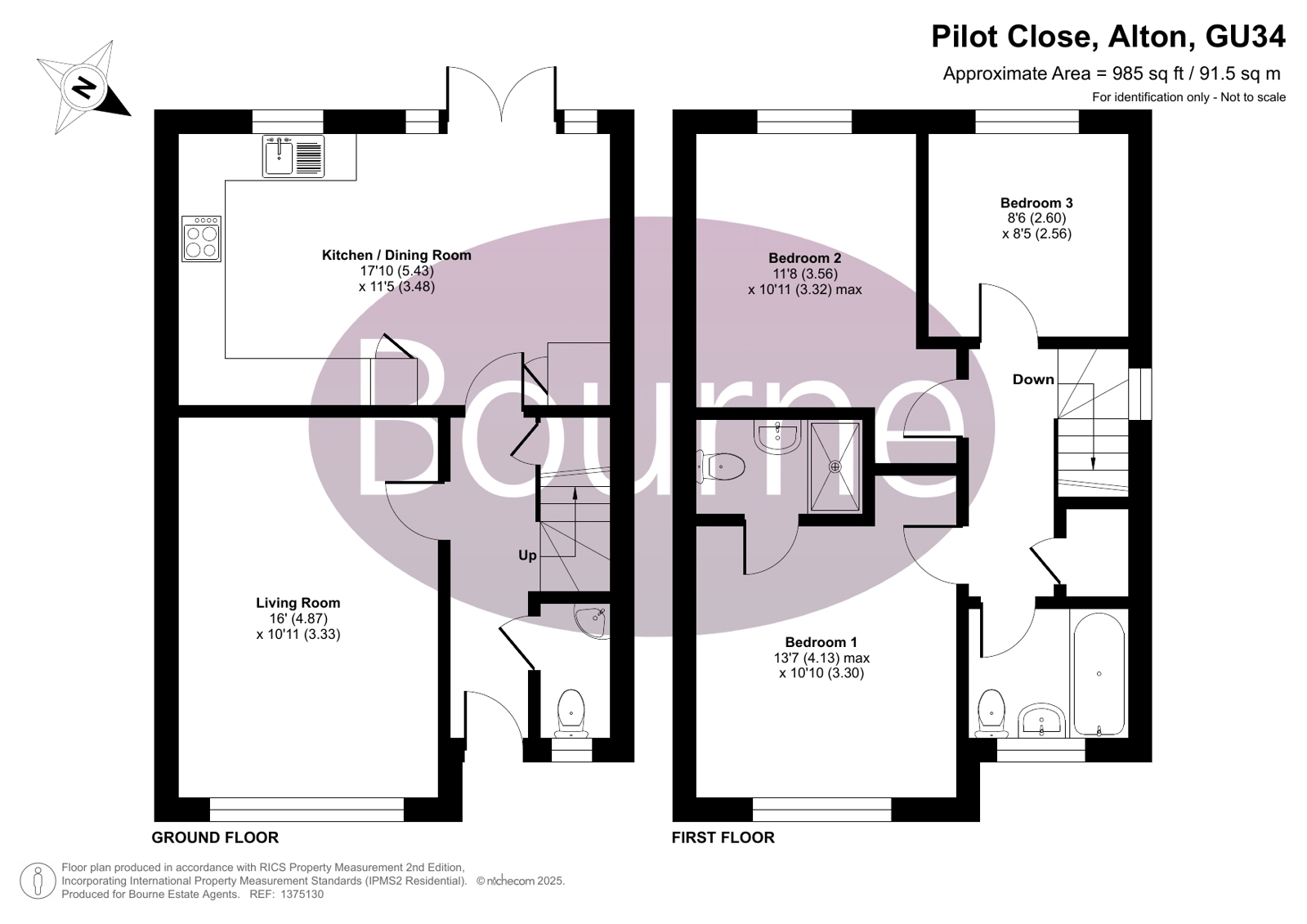 9, Pilot Close, Alton floorplan