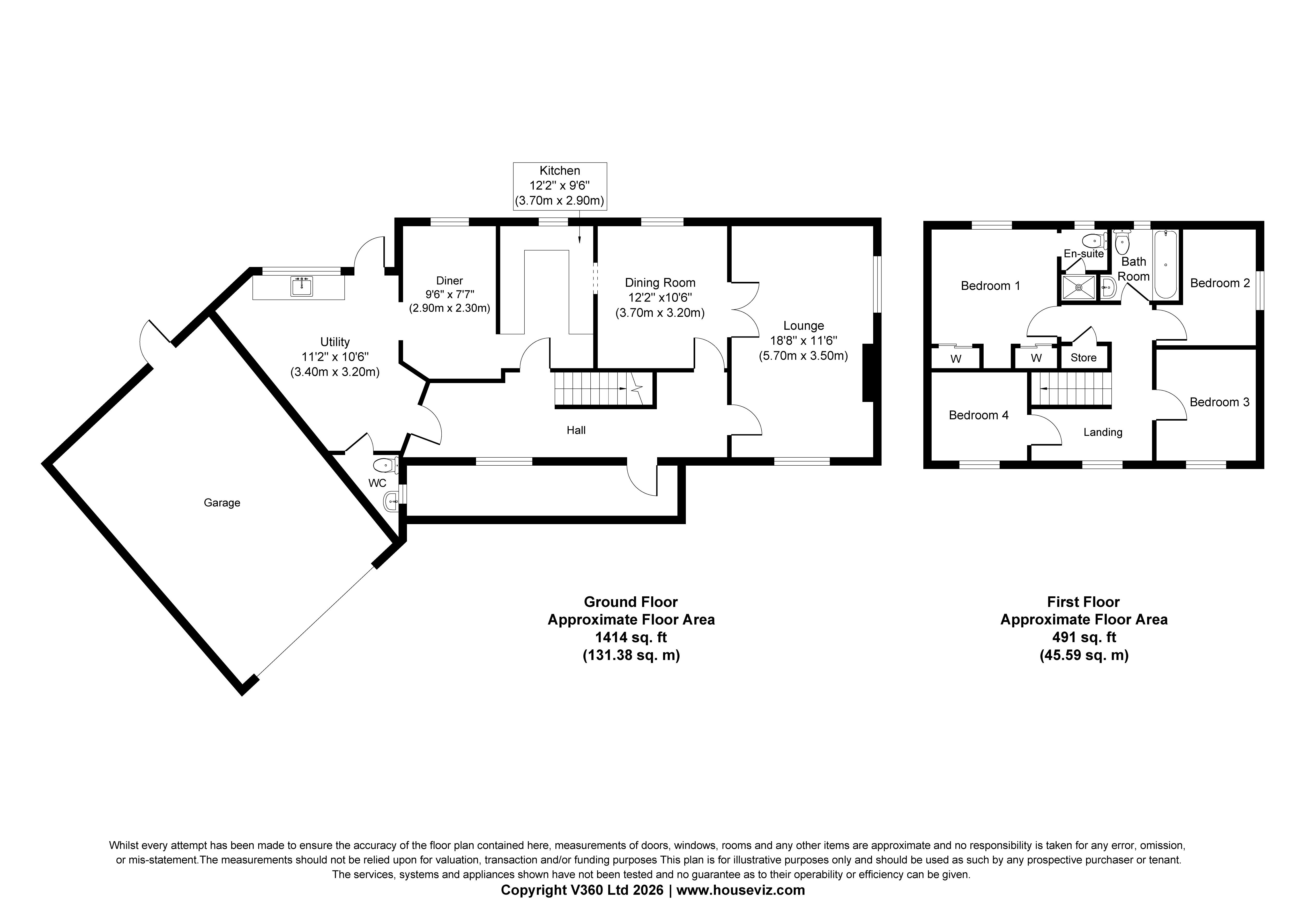 Hollybush Way, Cambridge floorplan