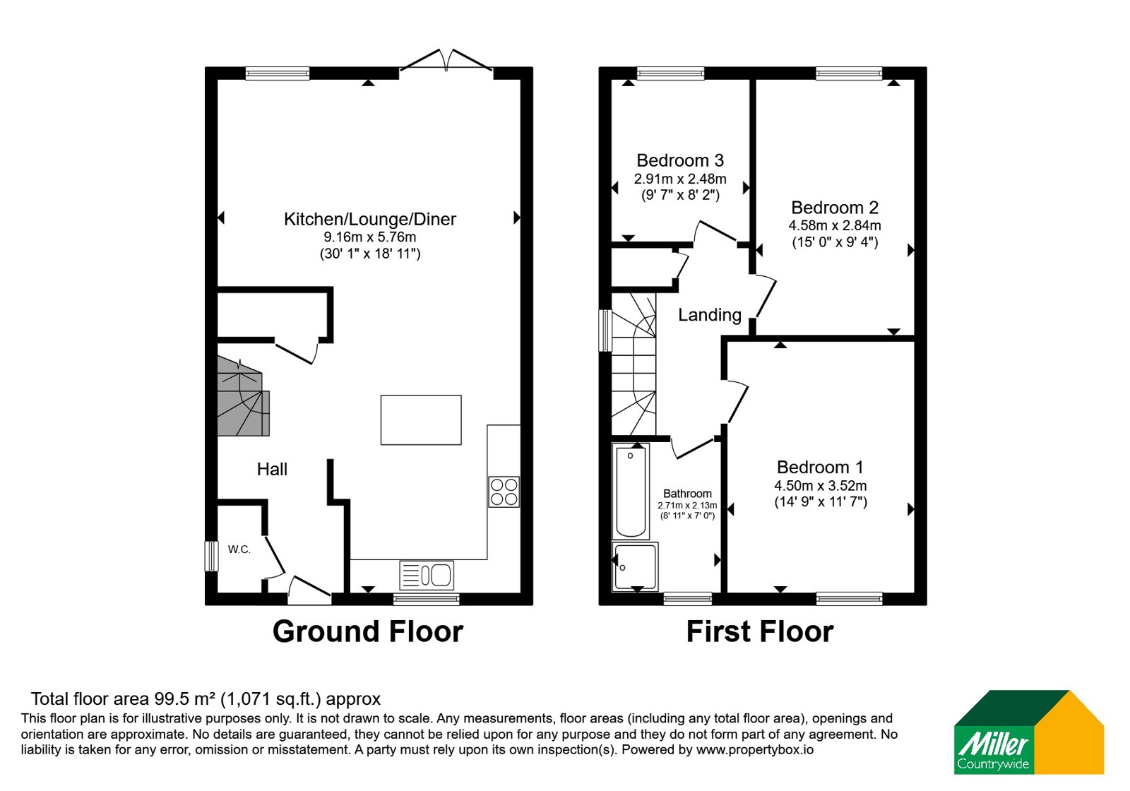 Chy Gwen 24,, Station Road, Redruth floorplan