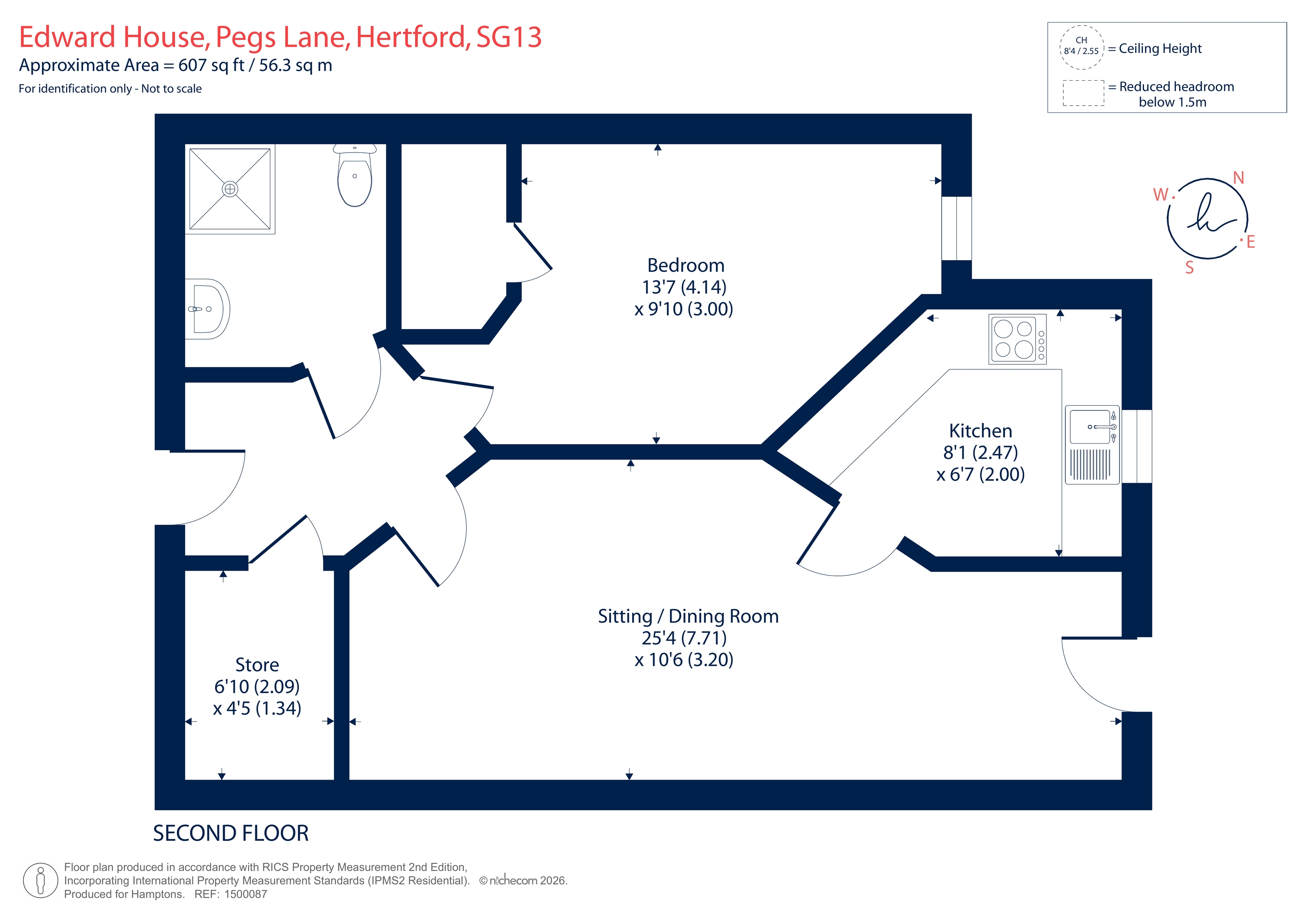 Pegs Lane, Hertford floorplan