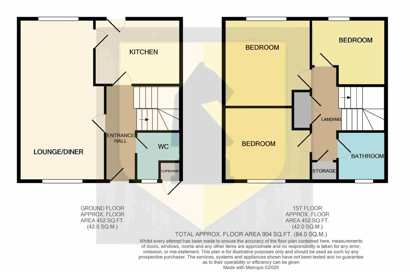 38, Teesdale, Northampton floorplan