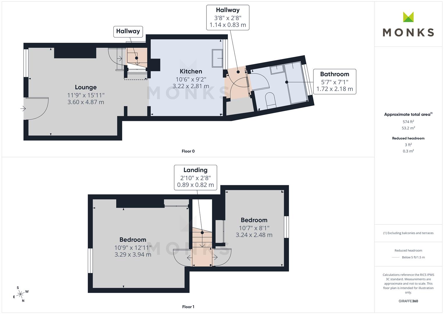 12, Mill Street, Wem floorplan