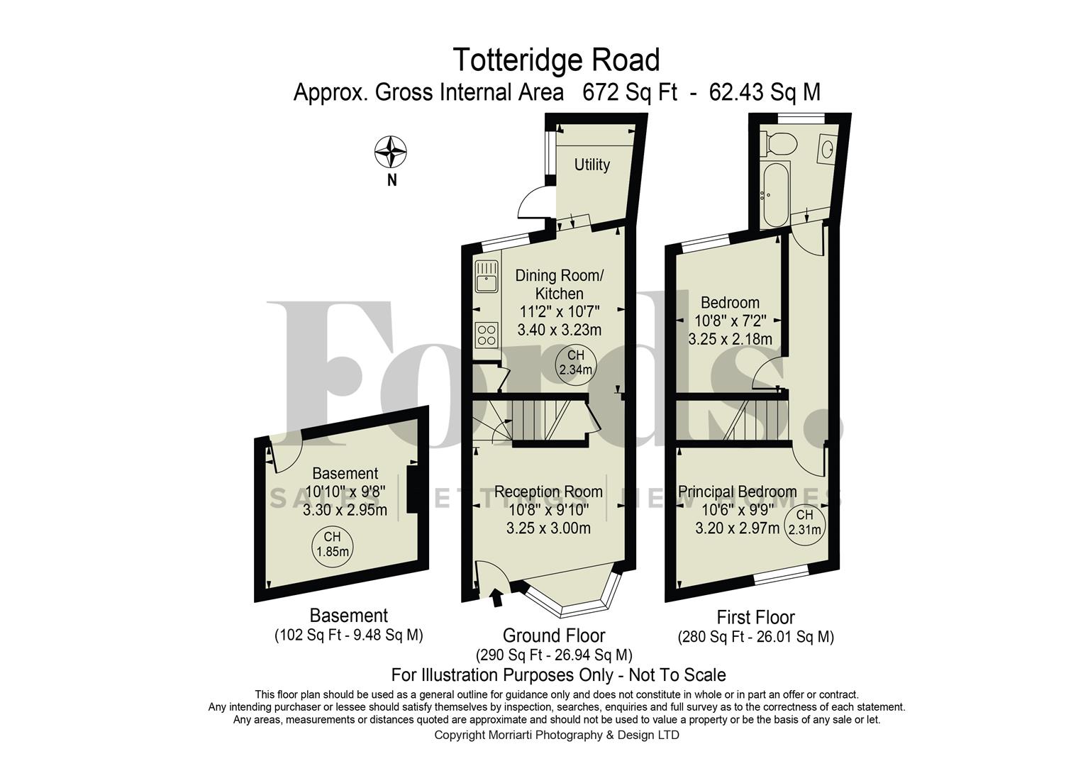 74, Totteridge Road, High Wycombe floorplan