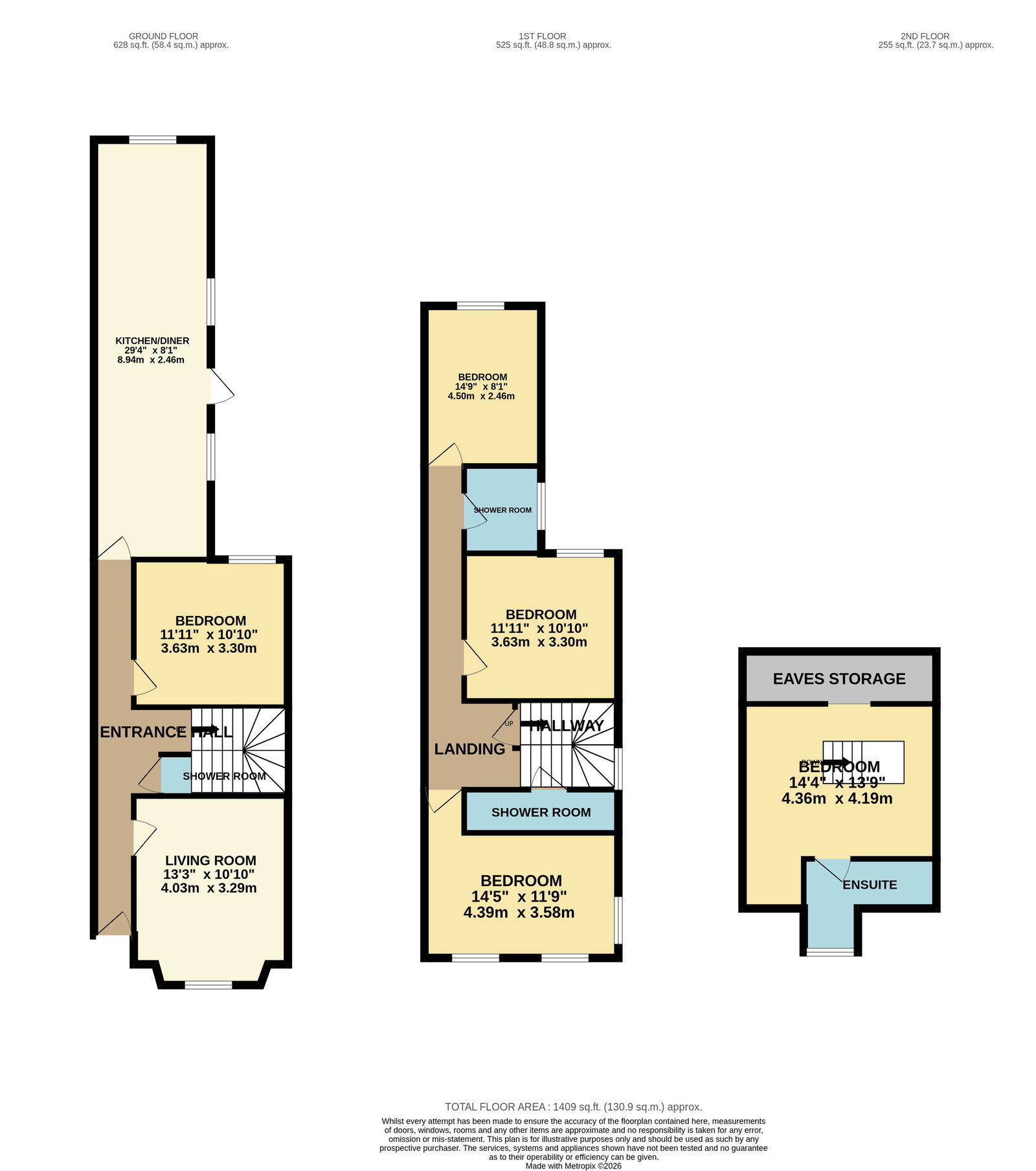 2, Archibald Street, Gloucester floorplan
