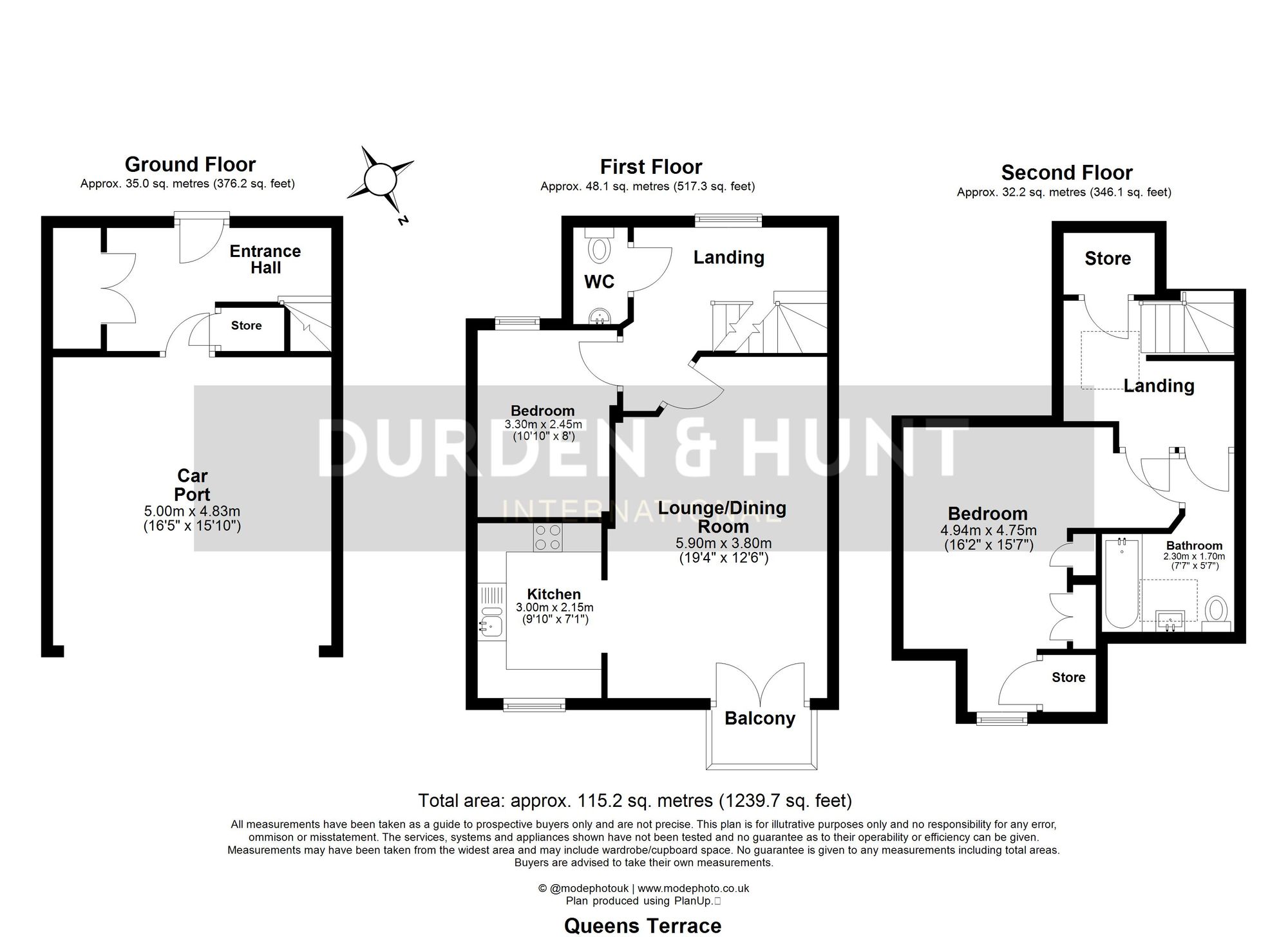 1 Queens Terrace Epping Road, Ongar floorplan
