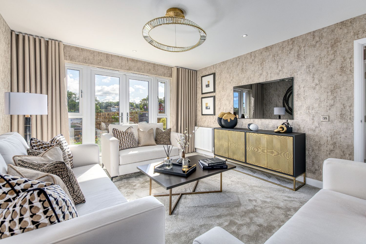Lounge In 4 Bed Glenbervie Home