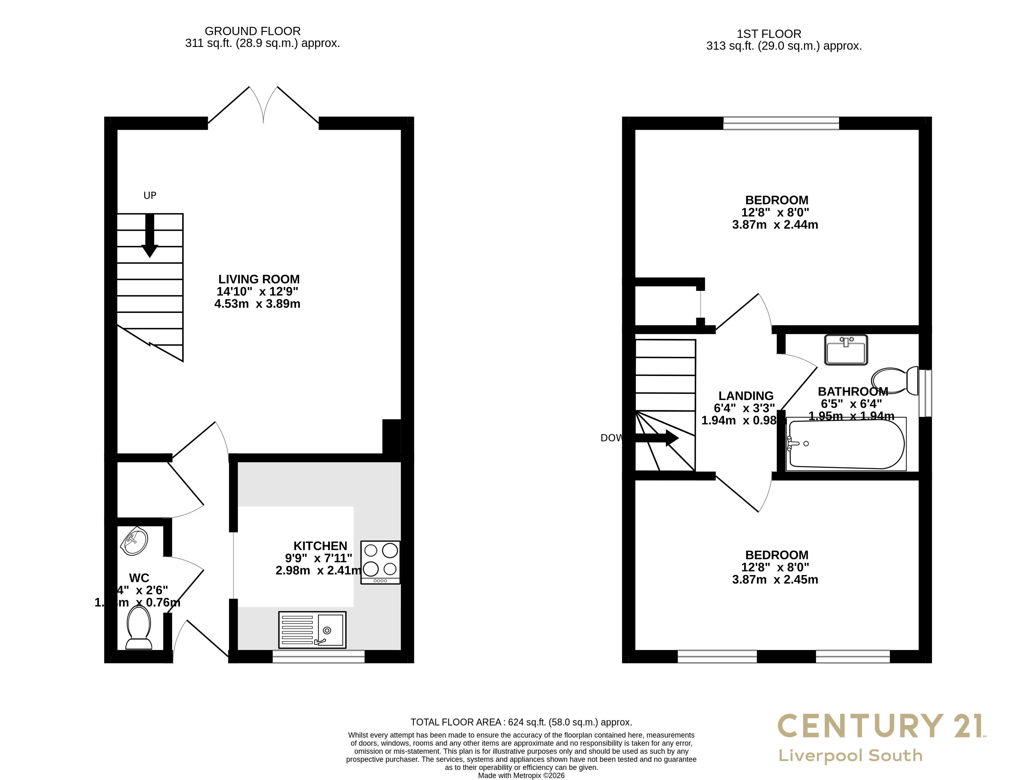 Westbury Close, LIVERPOOL floorplan