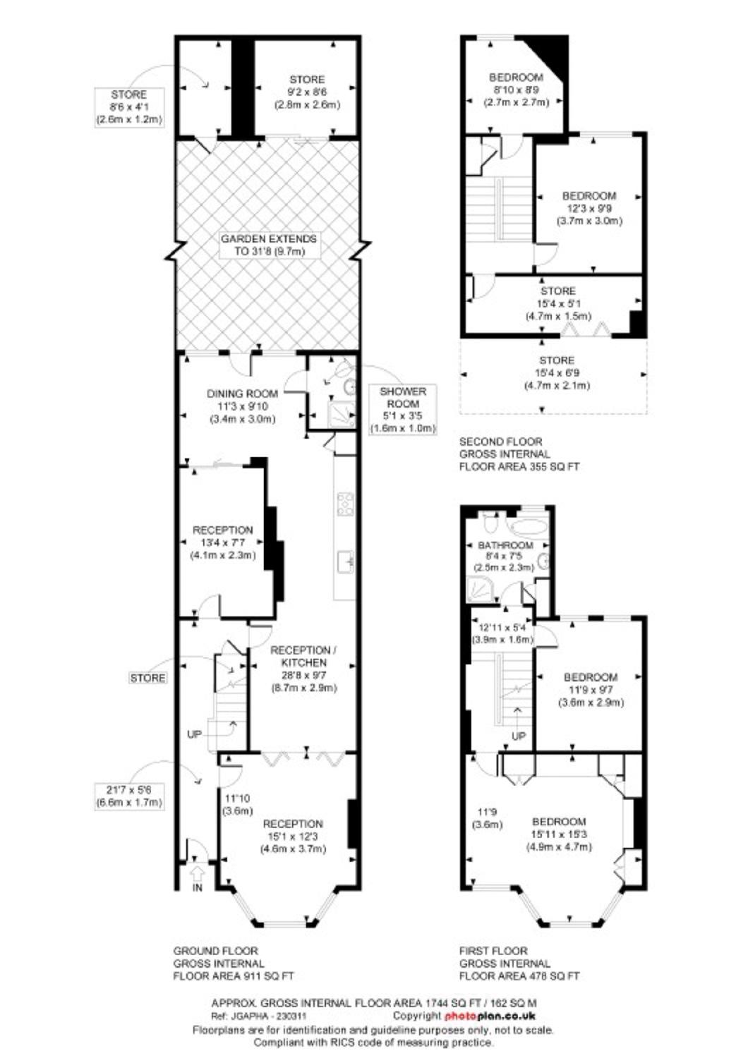 4 Bedrooms Terraced house for sale in Frobisher Road, Harringay, London N8