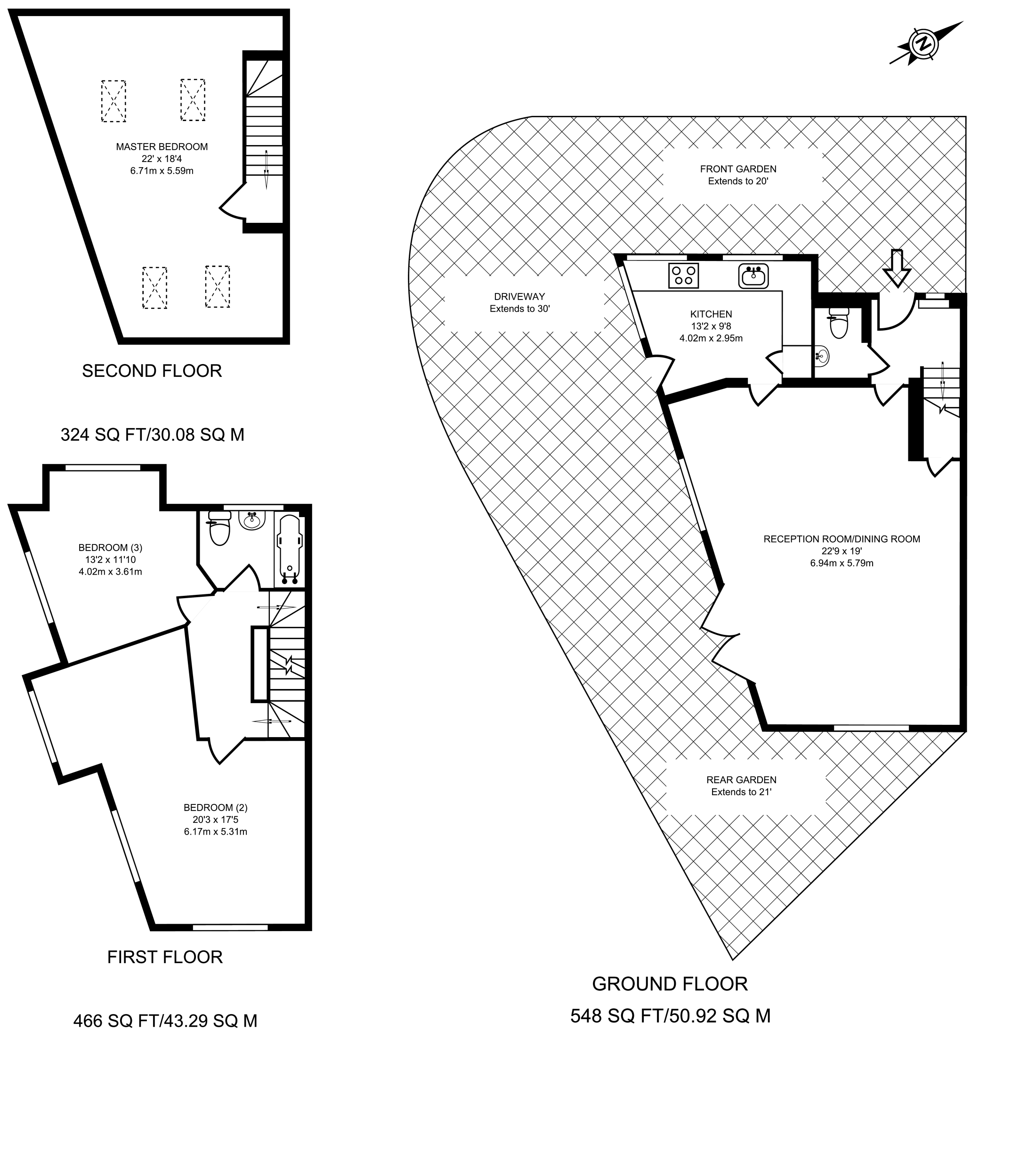 3 Bedrooms  to rent in Burlington Lane, Chiswick, London W4