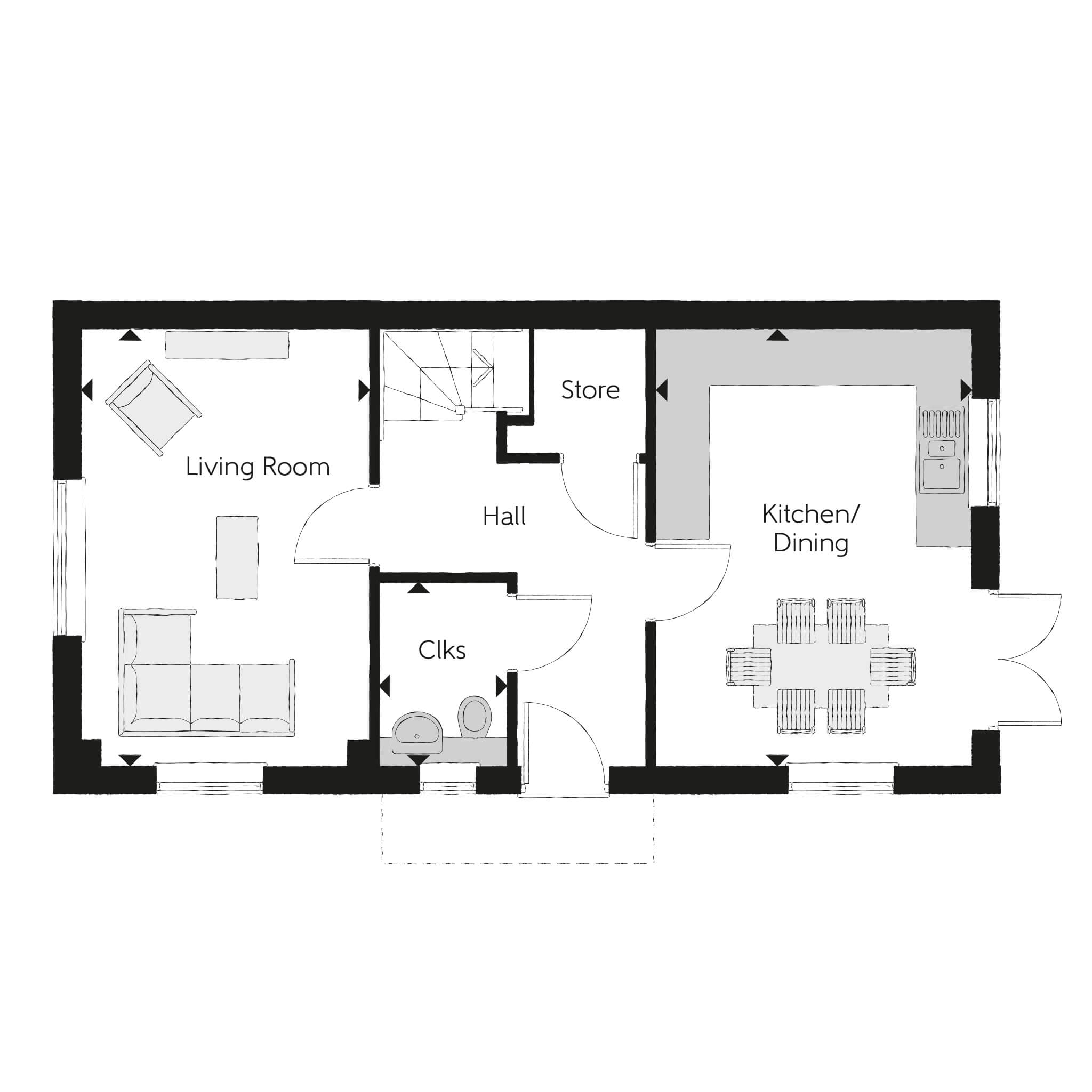 Trumps Green Road, Virginia Water floorplan