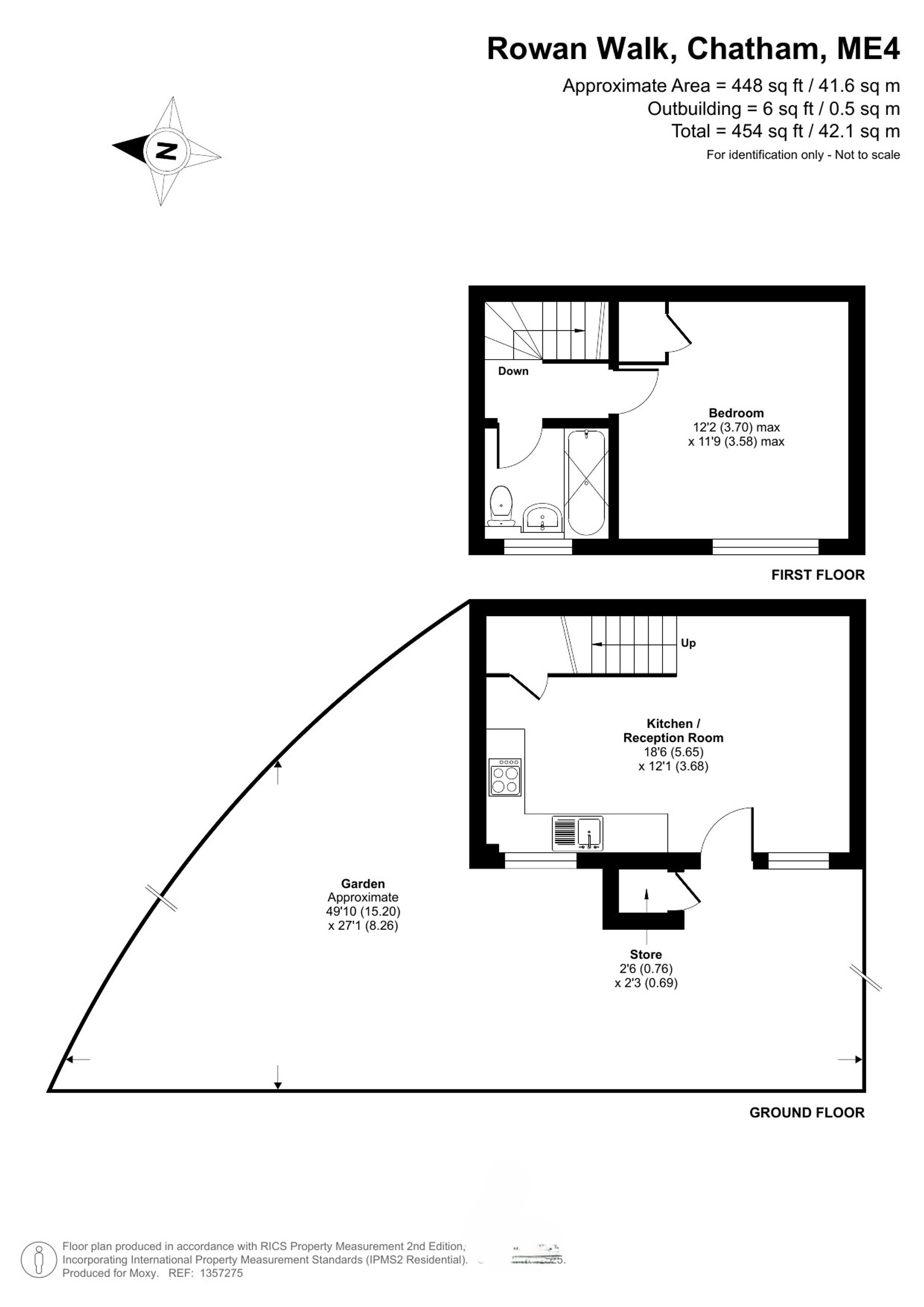 1 Rowan Walk, Chatham floorplan