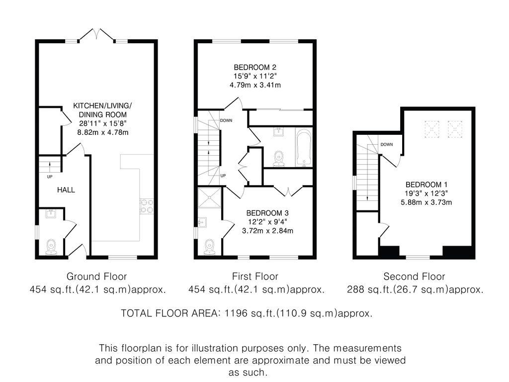 20, Clarkes Road, Hatfield floorplan