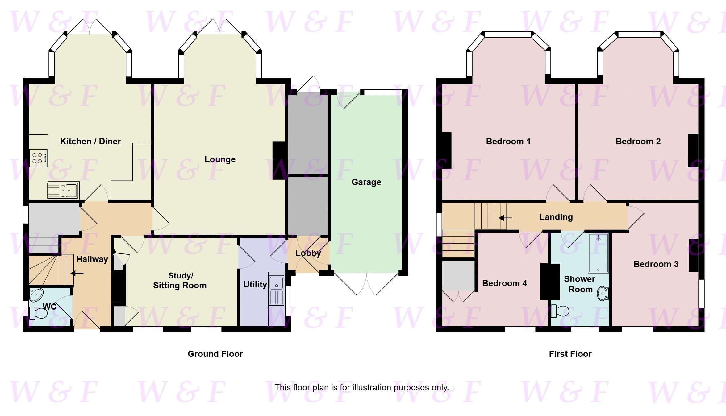 Weoley Hill, Birmingham floorplan