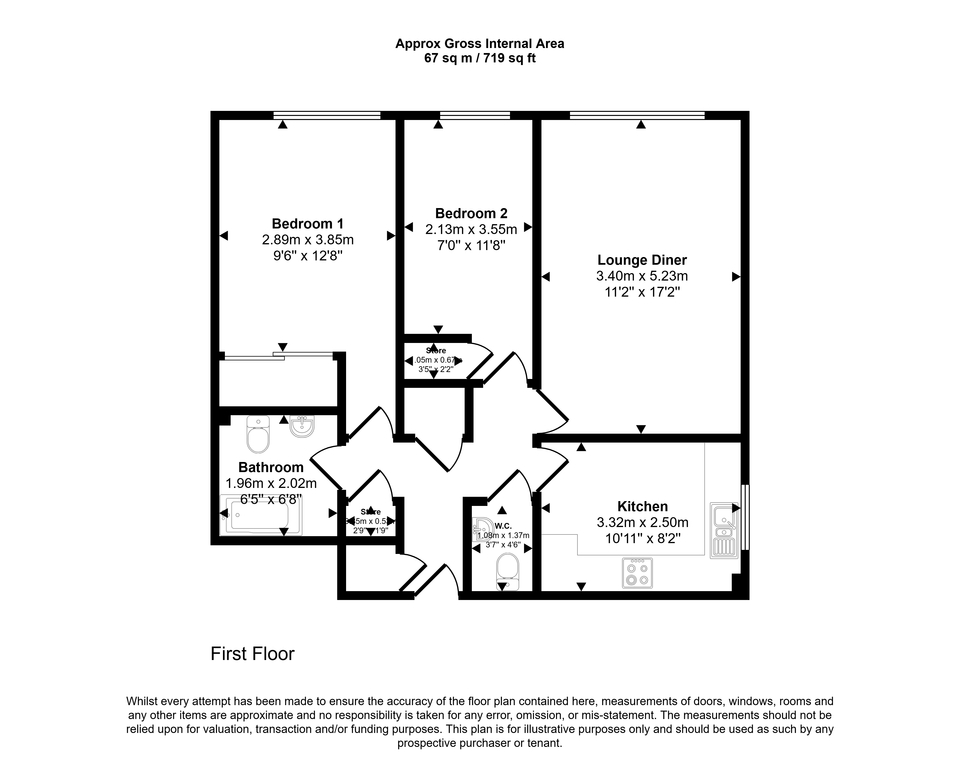 7, Oakwood Avenue, Beckenham floorplan