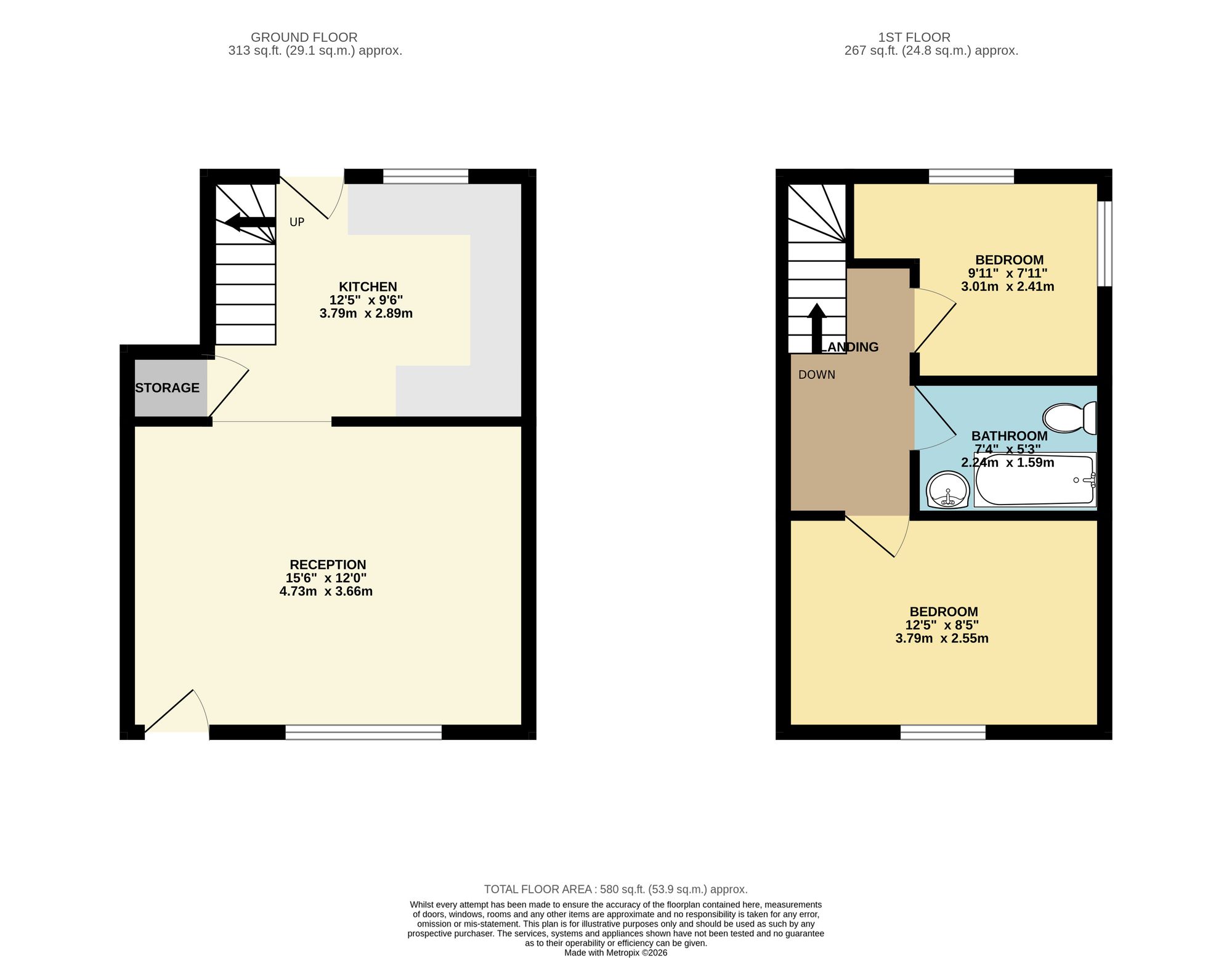 1 Sycamore Houses, Blackwood floorplan
