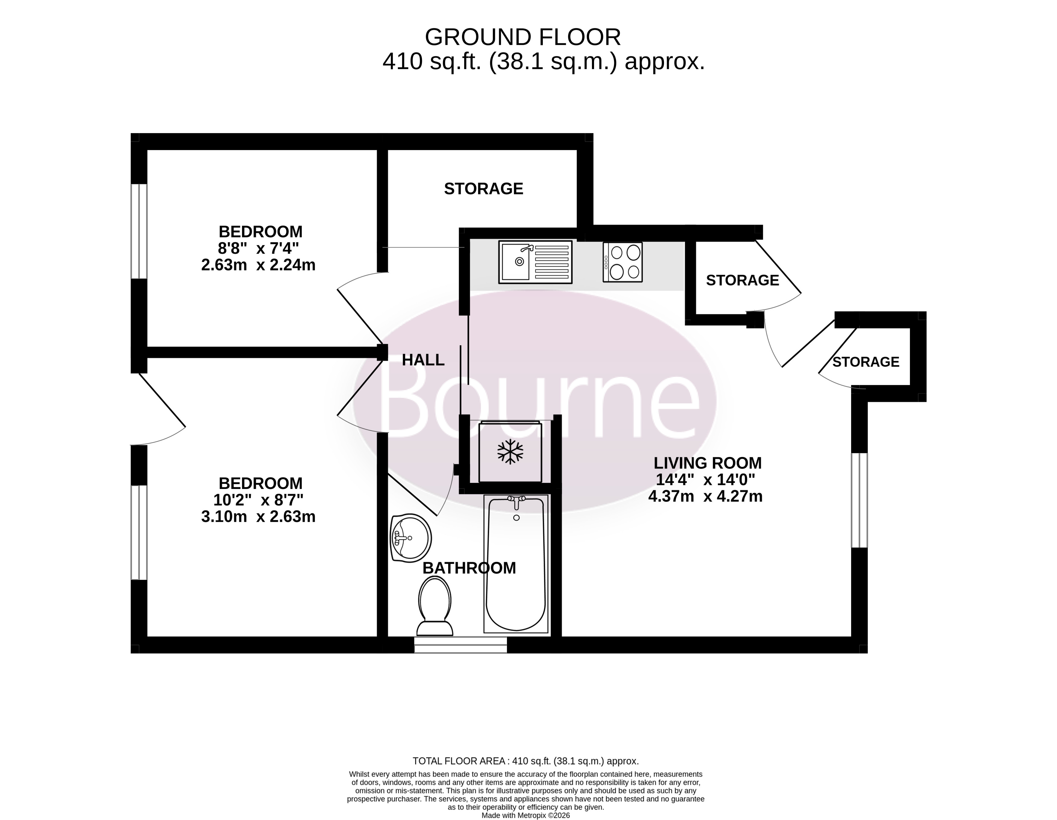 7 Gurdons,, Chawton Park Road, Alton floorplan