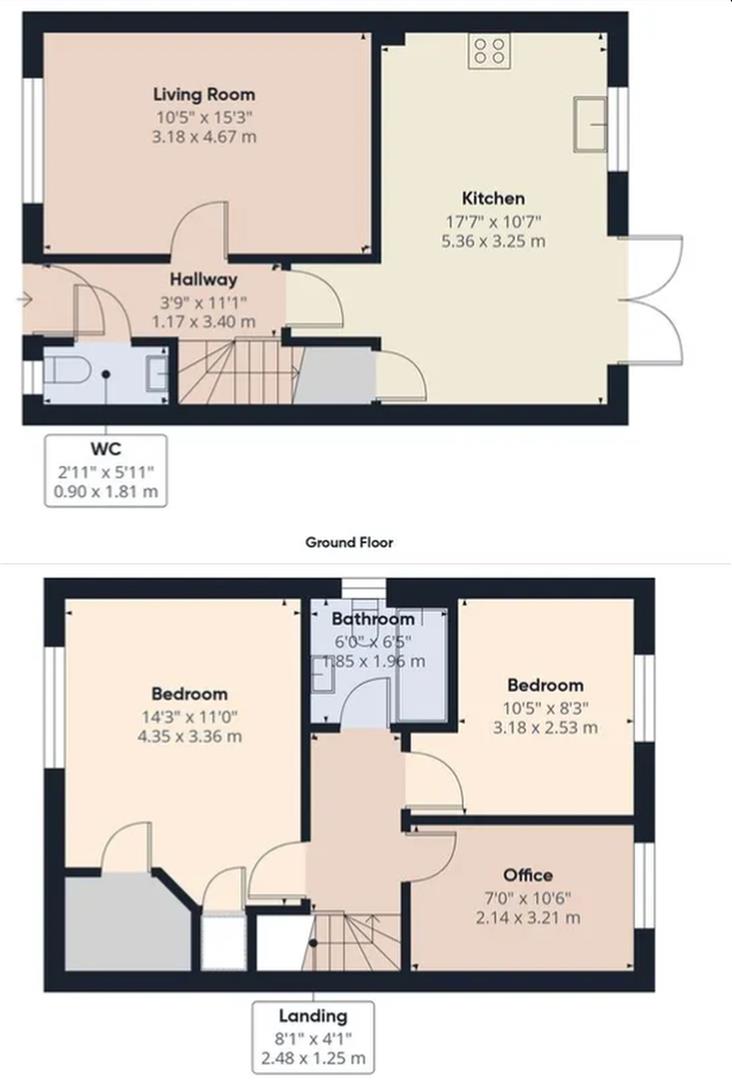 15, Squires Meadow, Ross-On-Wye floorplan