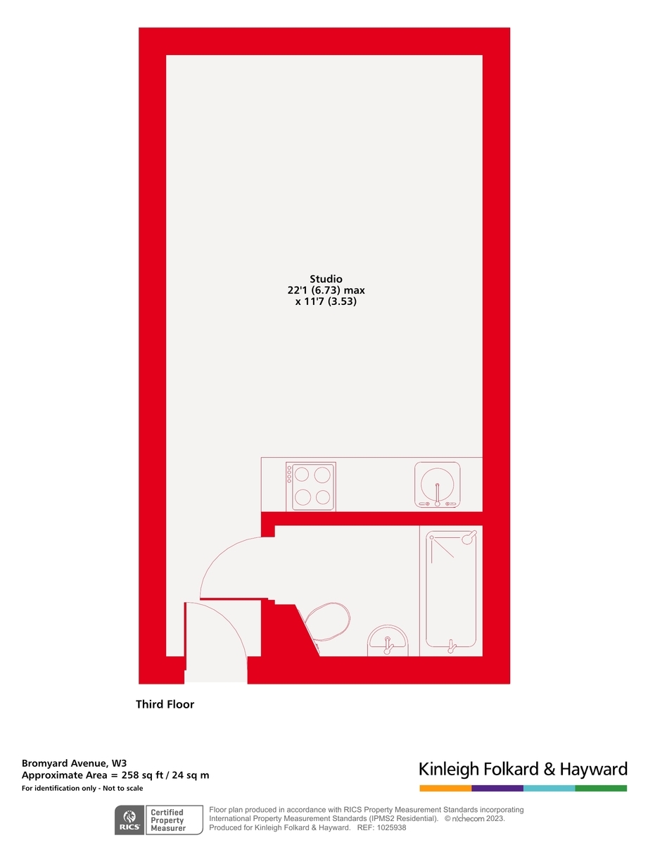 478 Bromyard House,, Bromyard Avenue, London floorplan