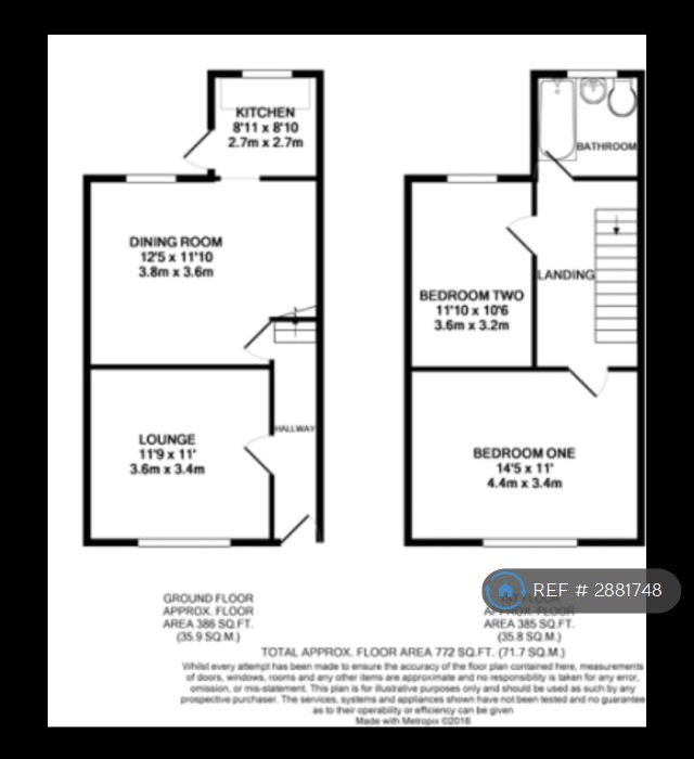 Cherry Road, Chester floorplan