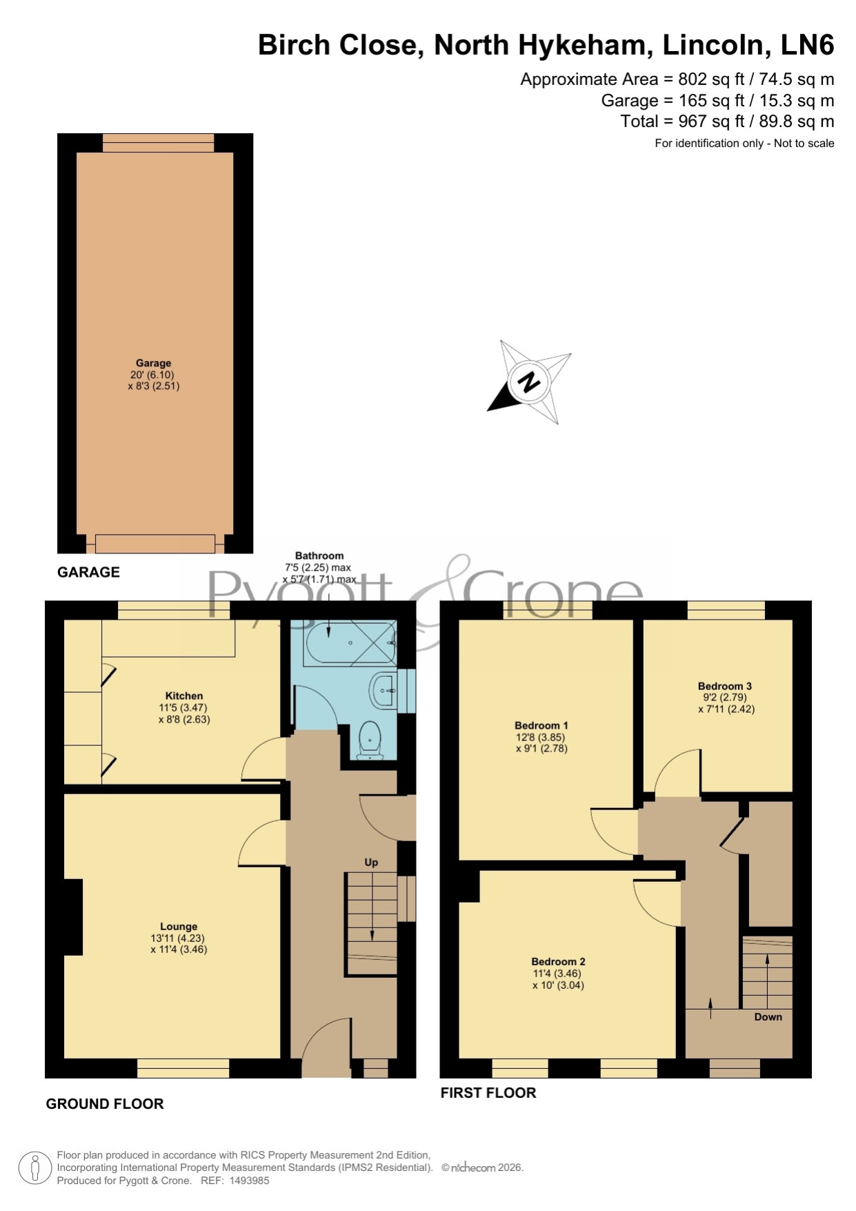 10, Birch Close, Lincoln floorplan