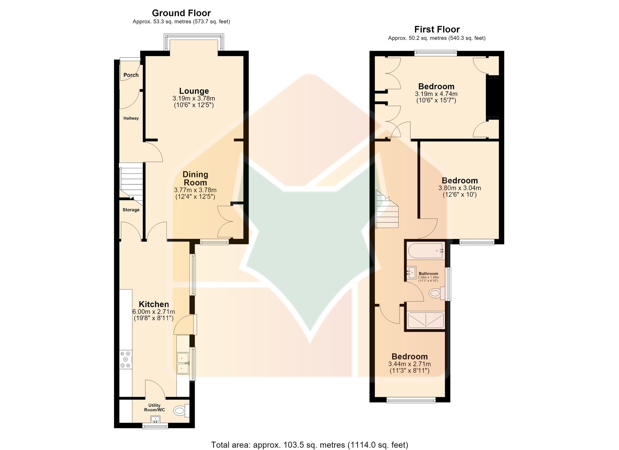12 Grammar School Road, Brigg floorplan