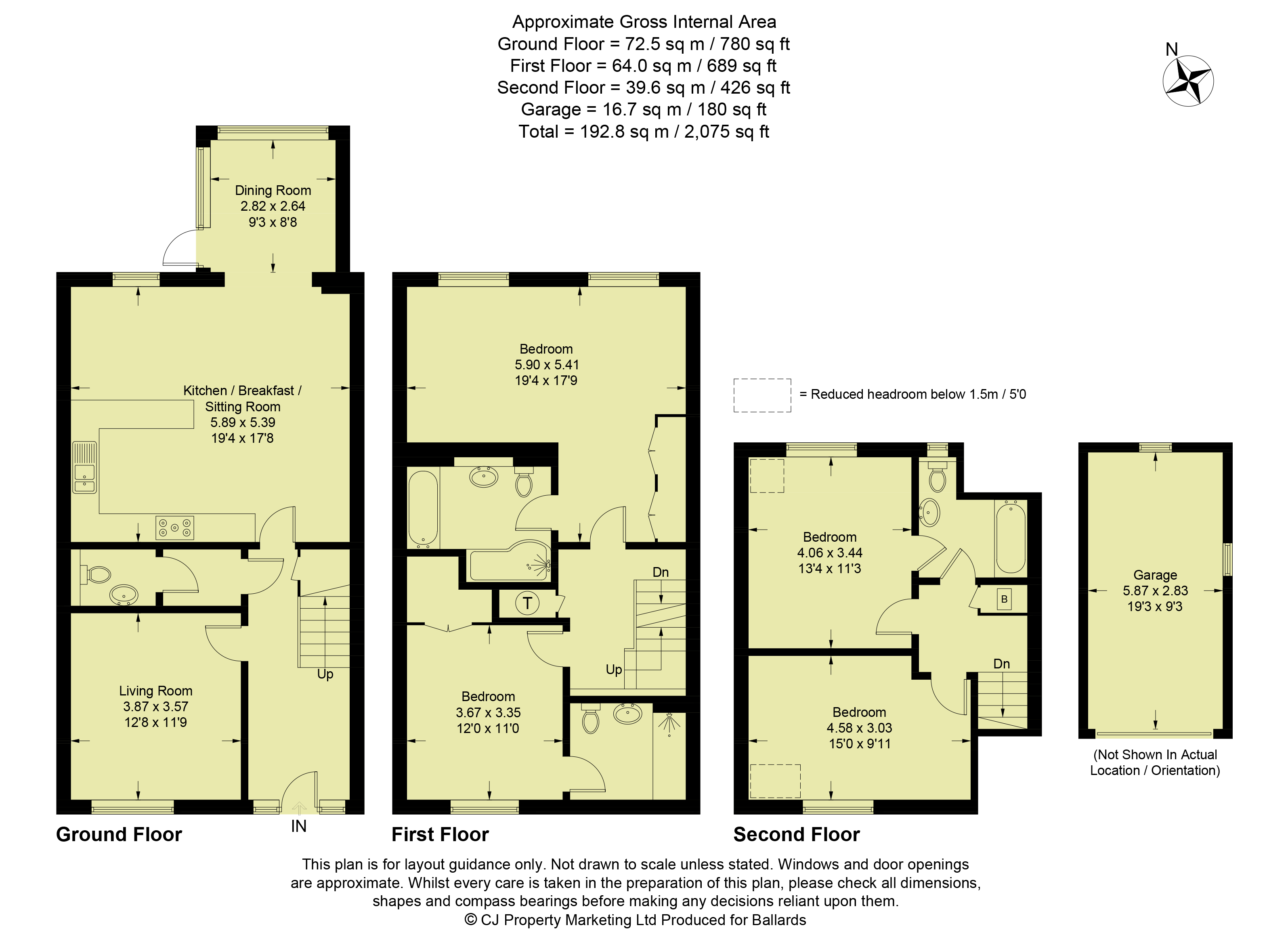 Quoitings Drive, Buckinghamshire floorplan