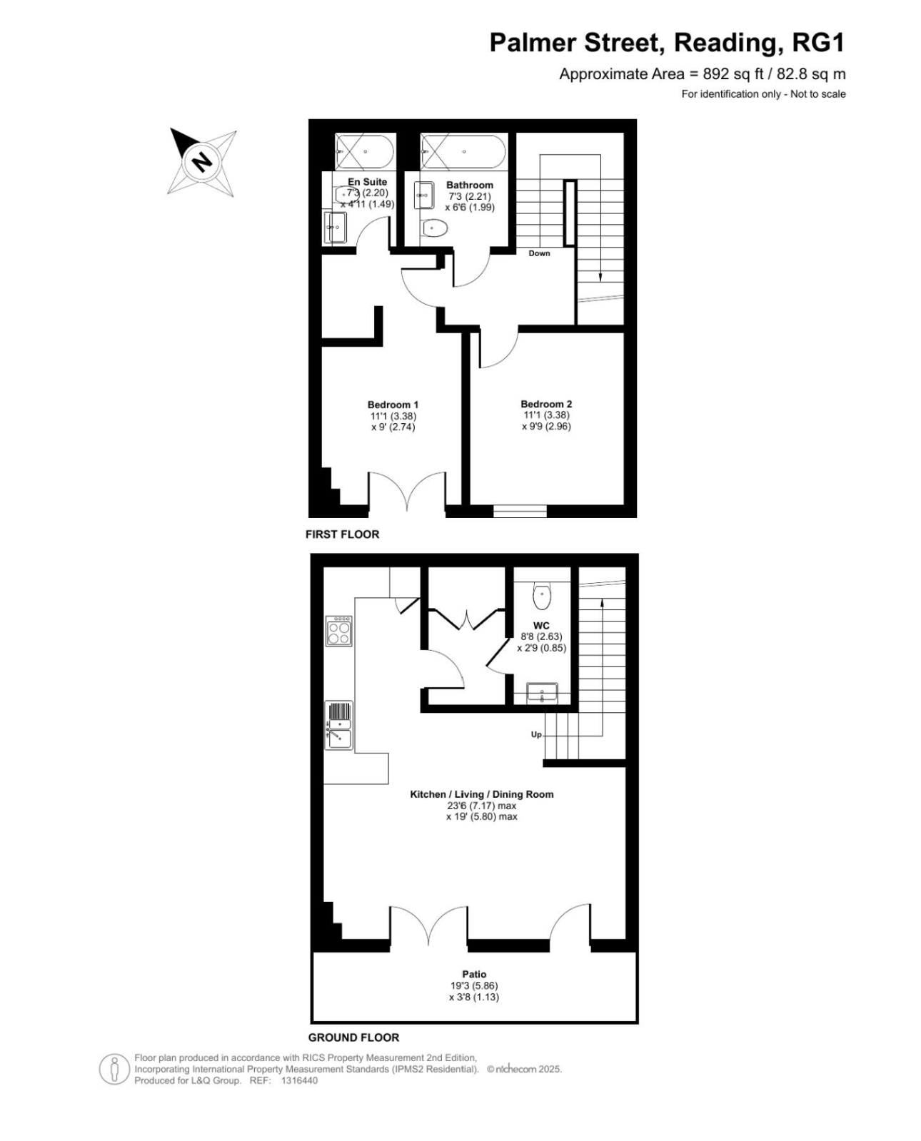 18, Palmer Street, Berkshire floorplan