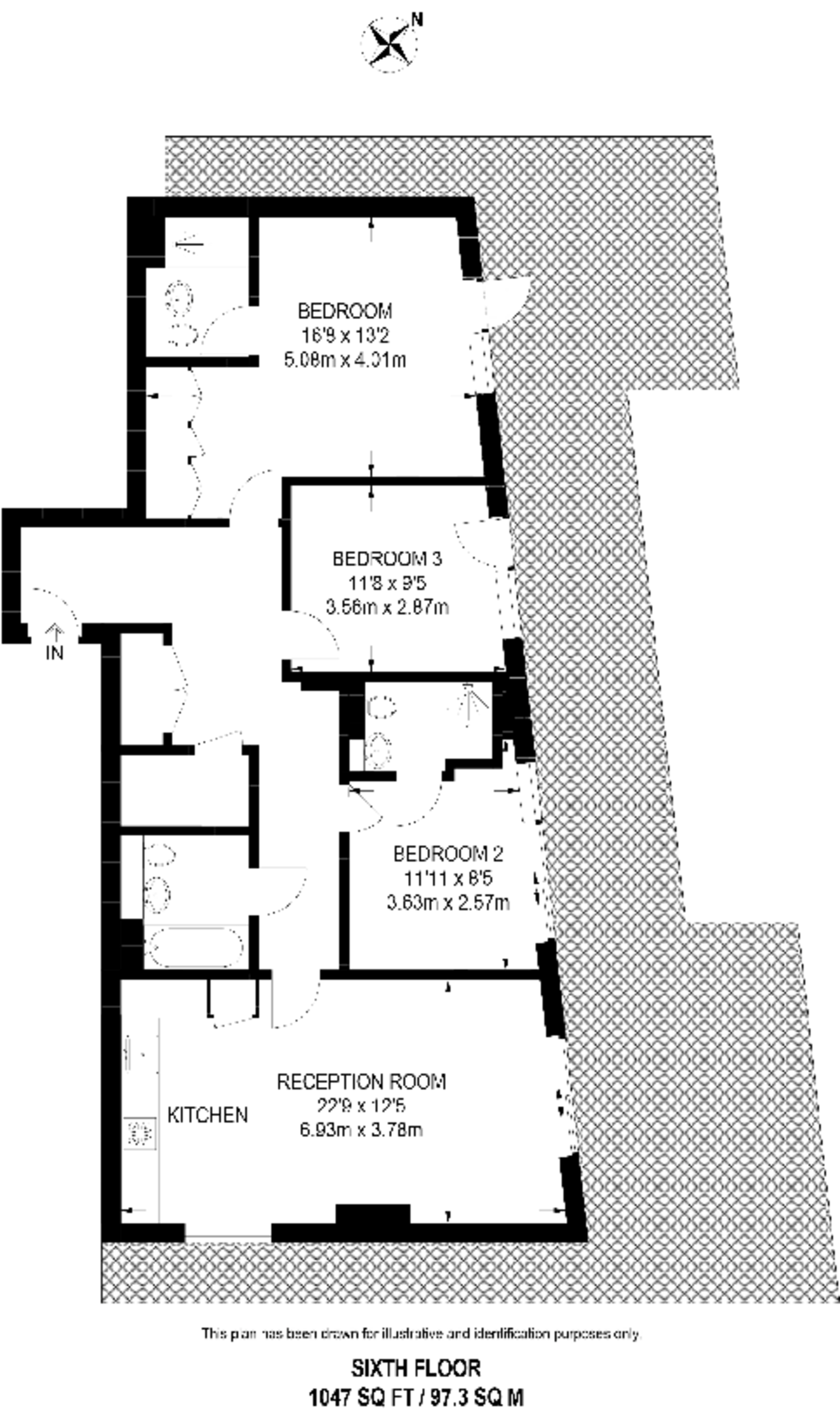 Osiers Road, Wandsworth floorplan