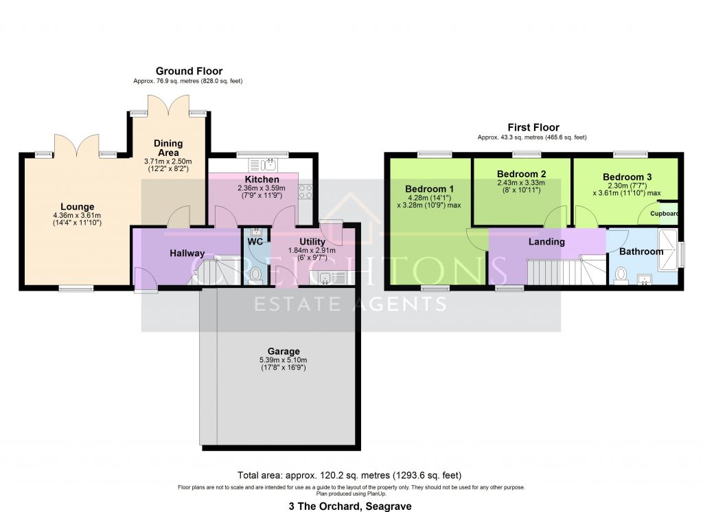 3, The Orchard, Loughborough floorplan