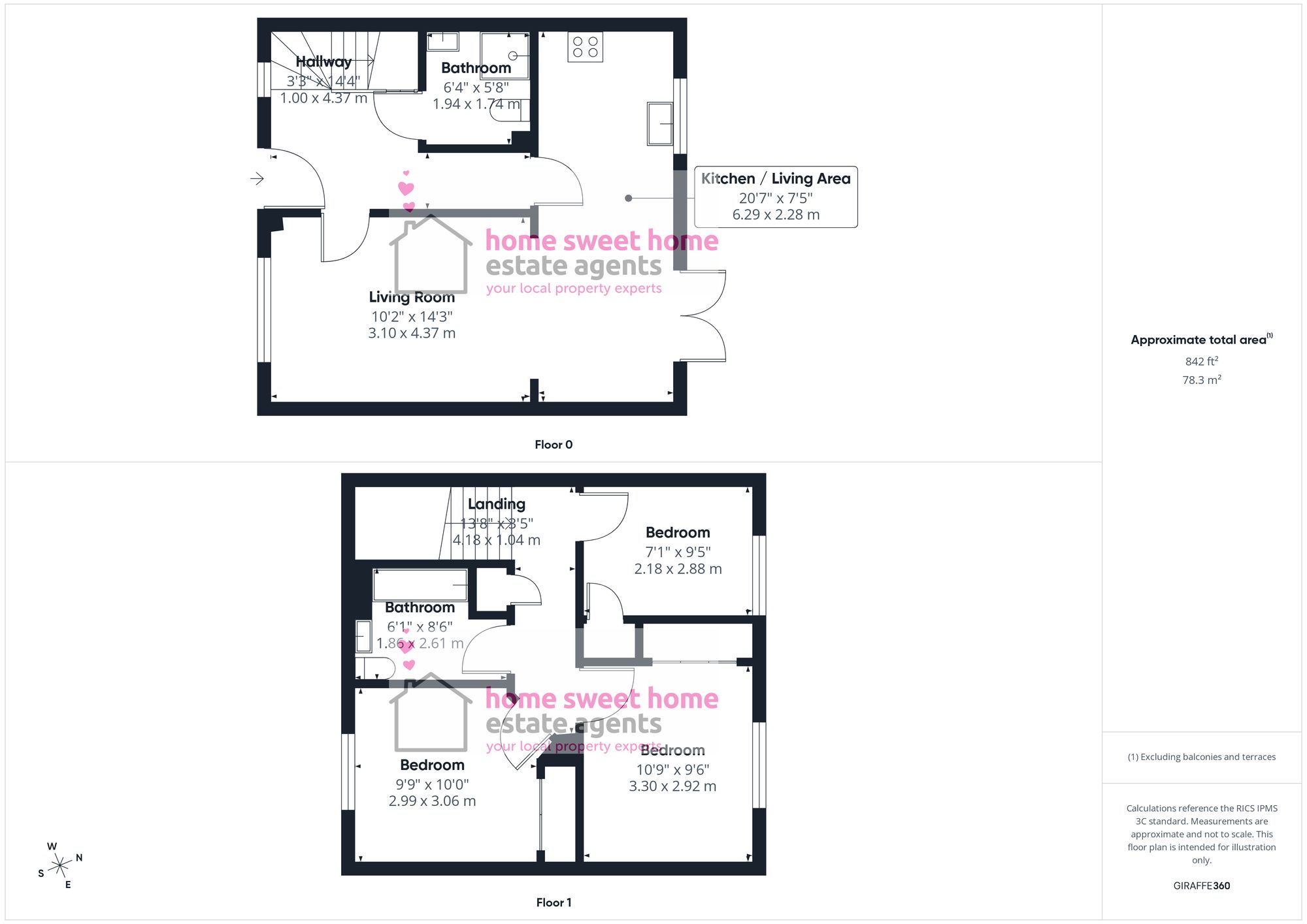 131 Burnside, Nairn floorplan