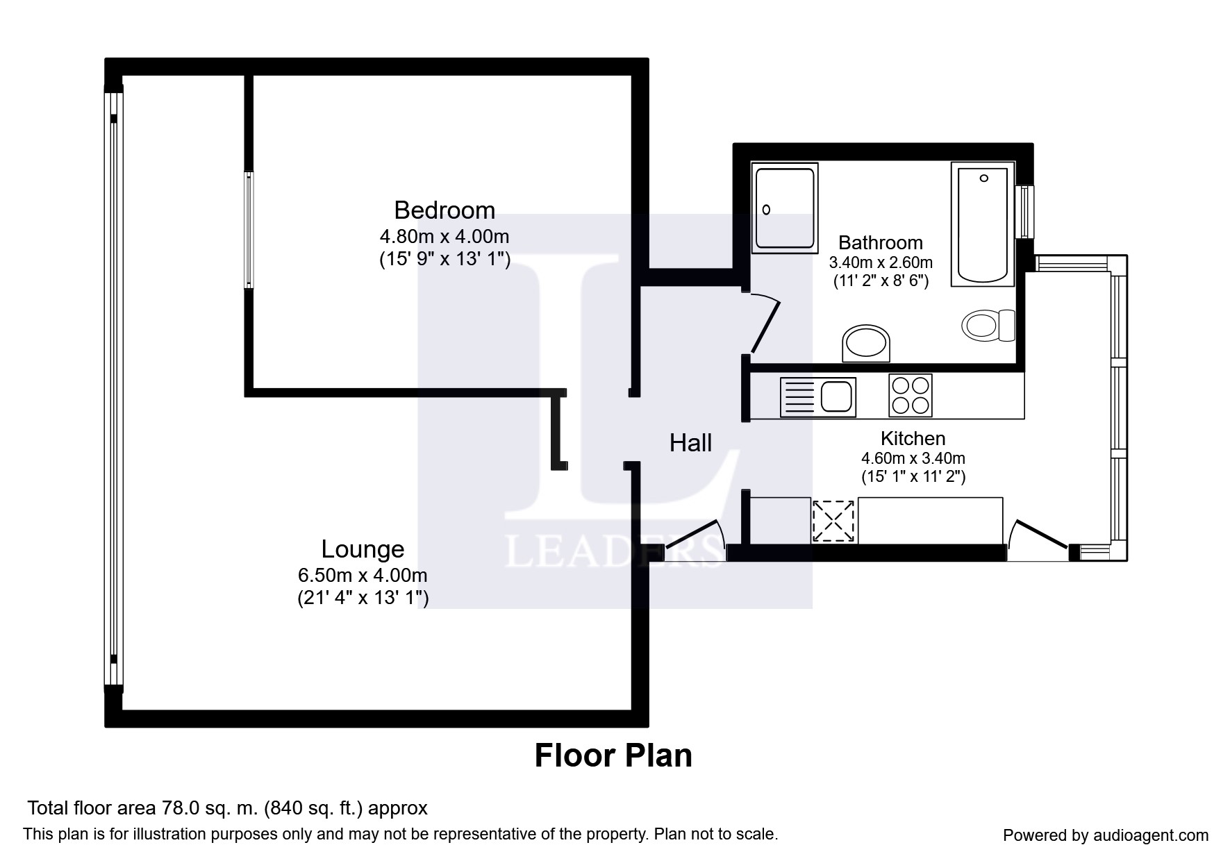 Marine Gate, Brighton floorplan