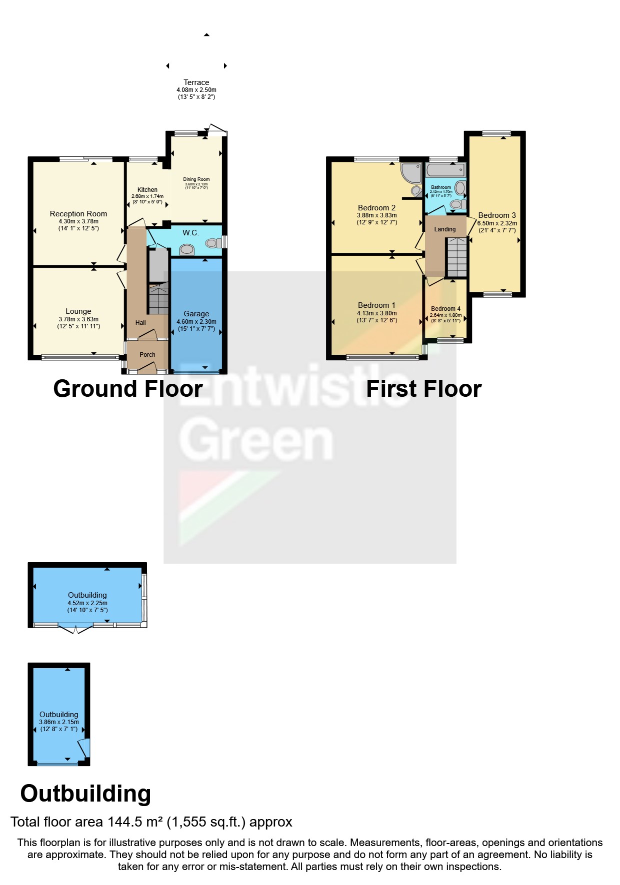 Bolton Road, Westhoughton, Bolton, Greater Manchester, BL5 floorplan