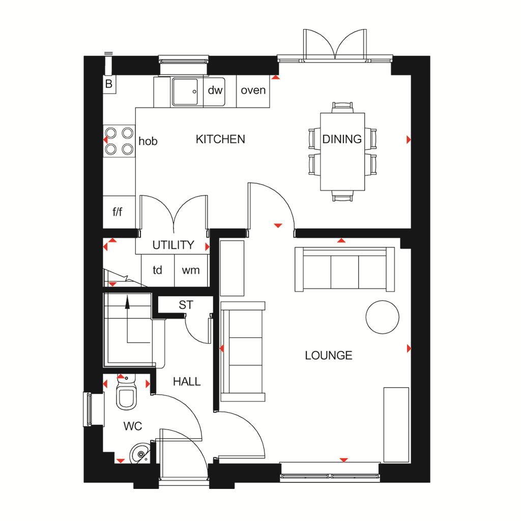 3 Bedrooms Detached house for sale in 