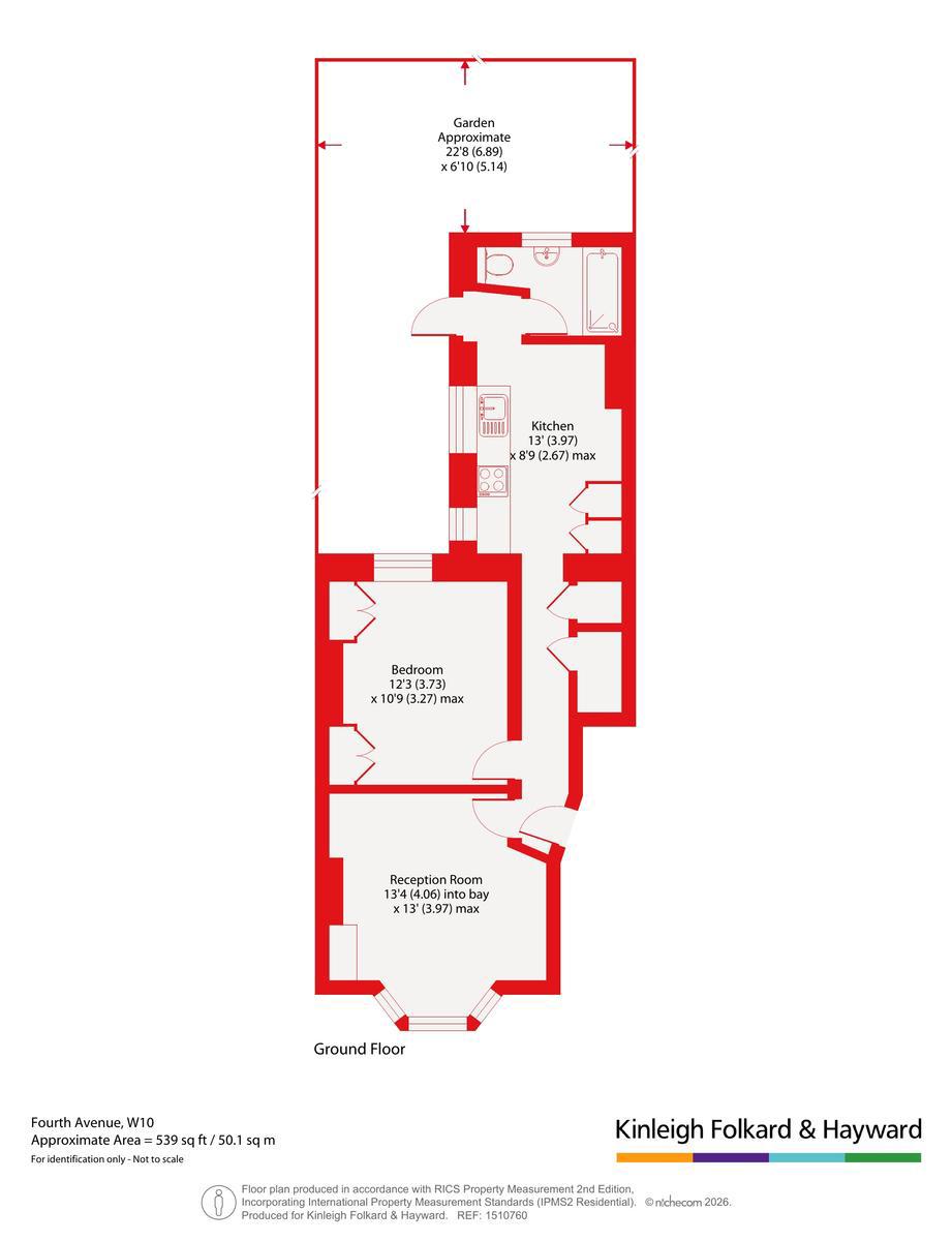 16L, Fourth Avenue, London floorplan